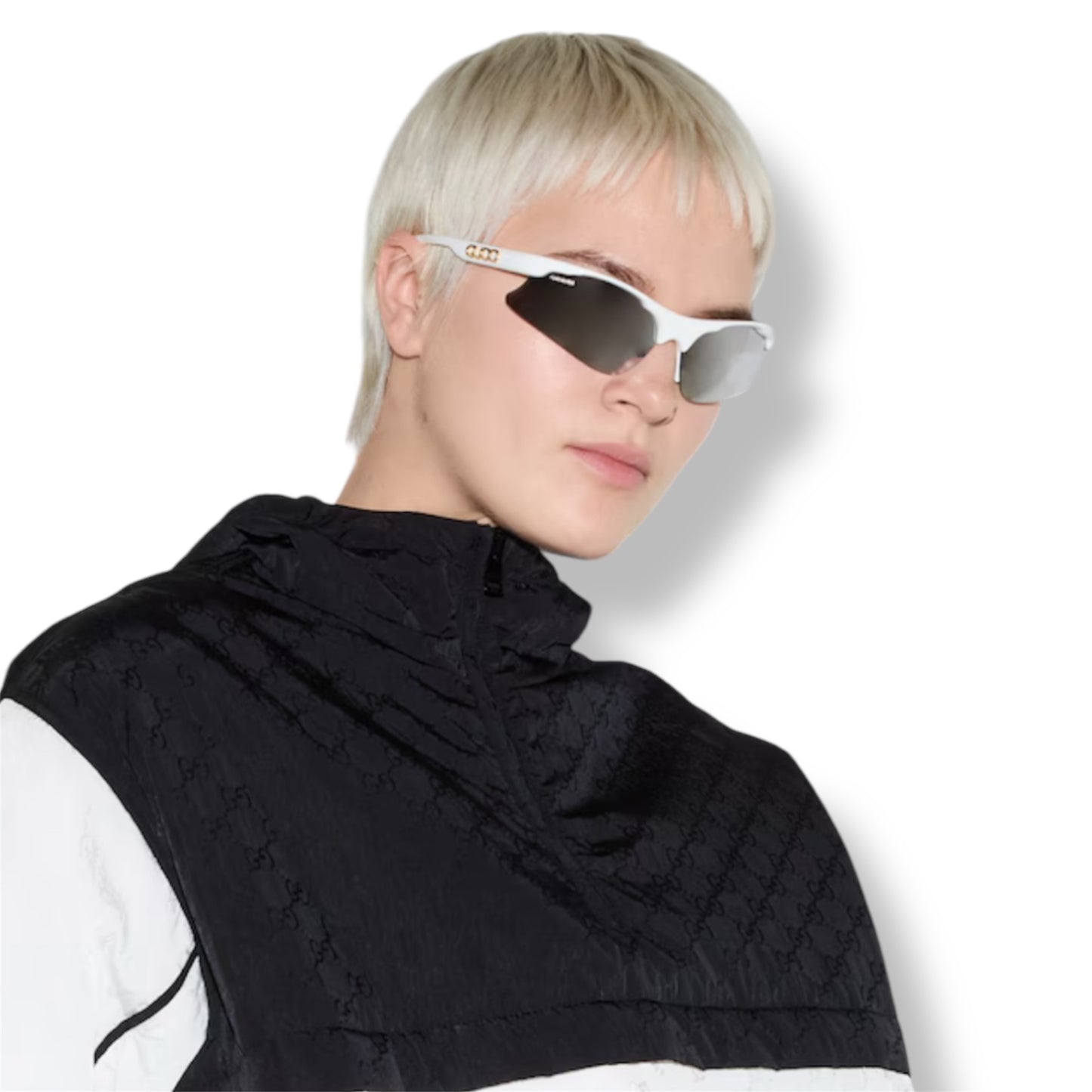 Gucci - Mask Shaped Sunglasses