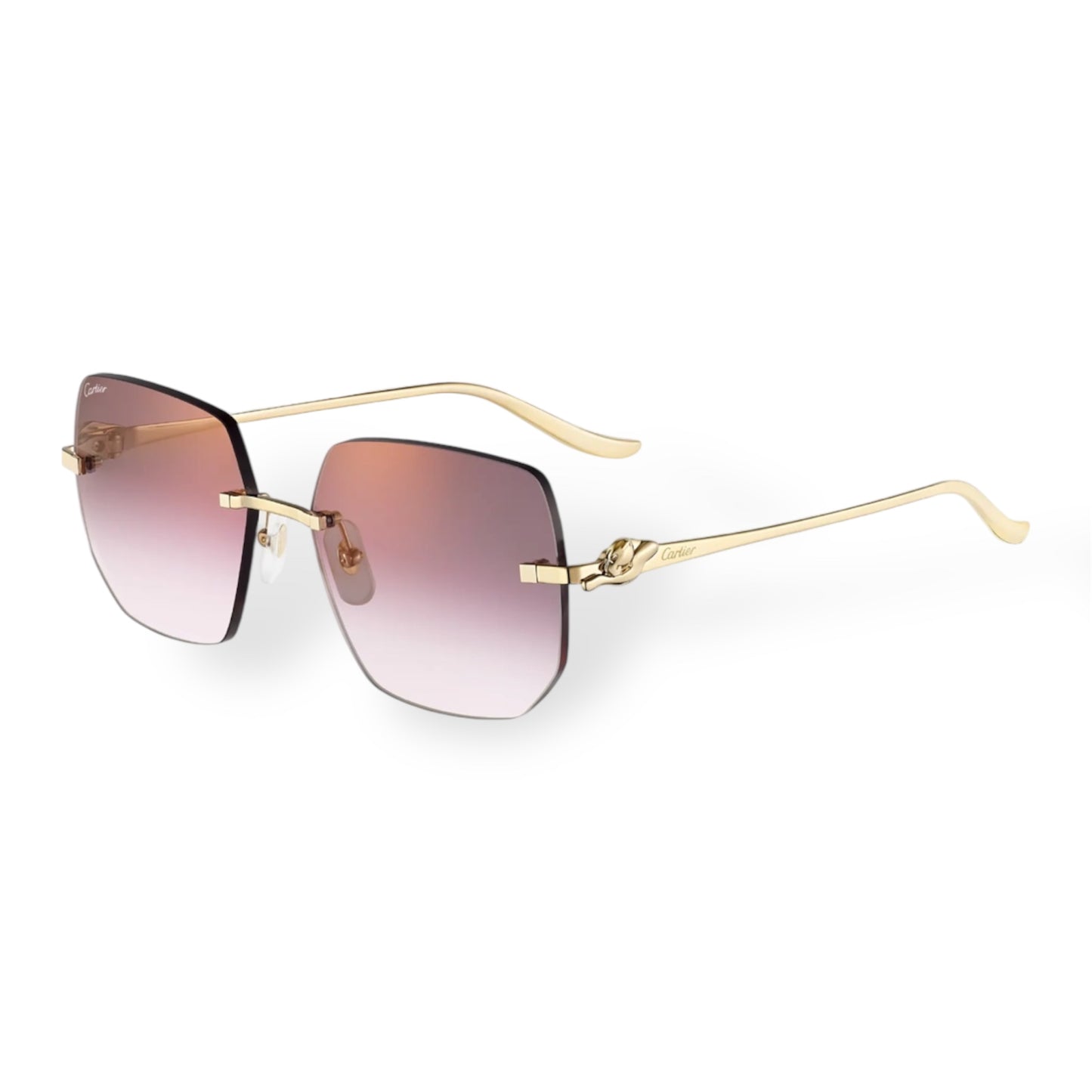 Cartier - Panthère Rimless Square Sunglasses