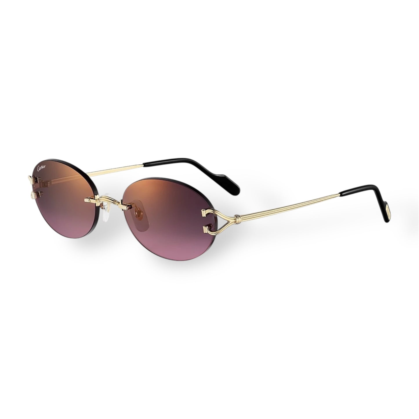 Cartier - Classic C de Cartier Rimless Sunglasses