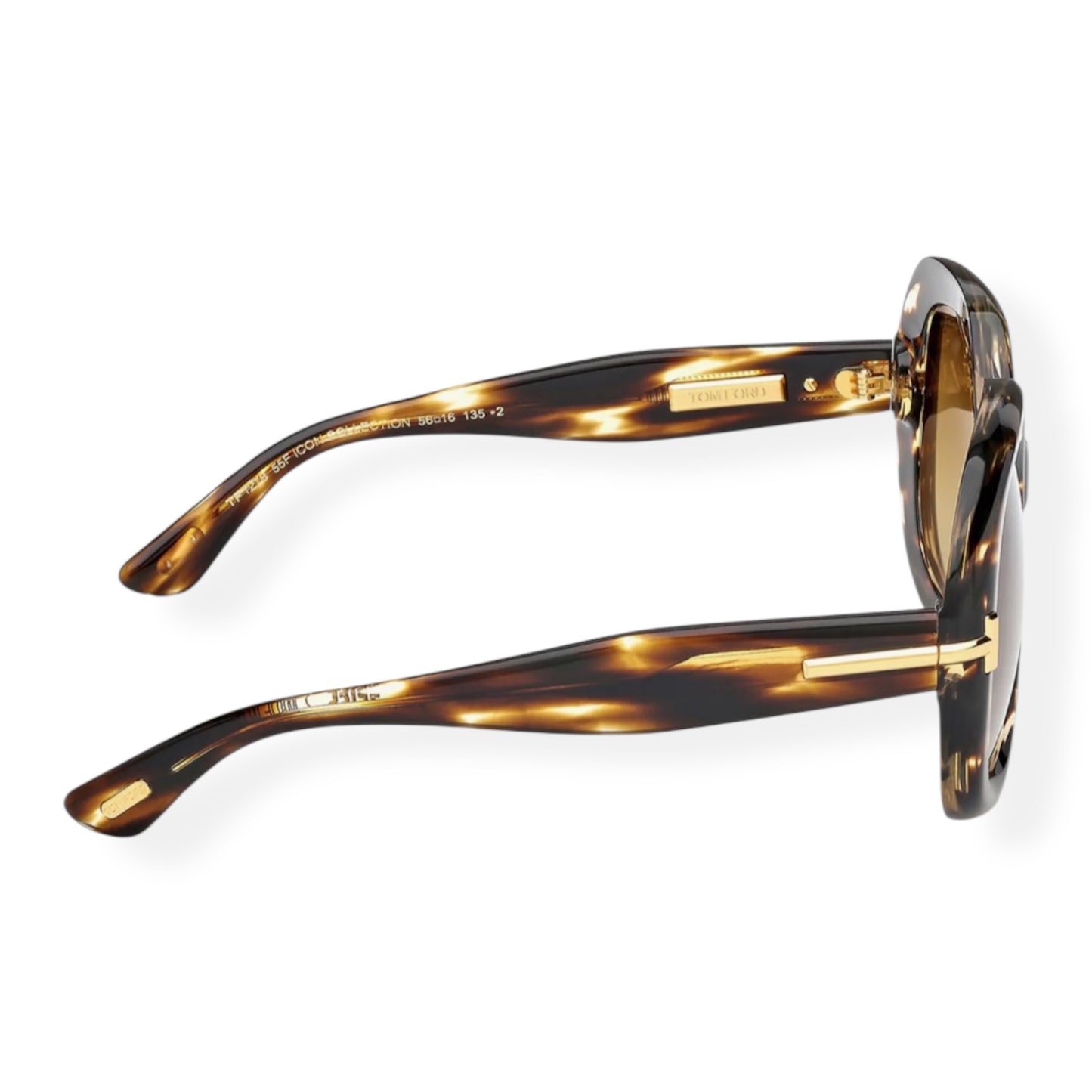 Tom Ford - Icon 56mm Geometric Sunglasses