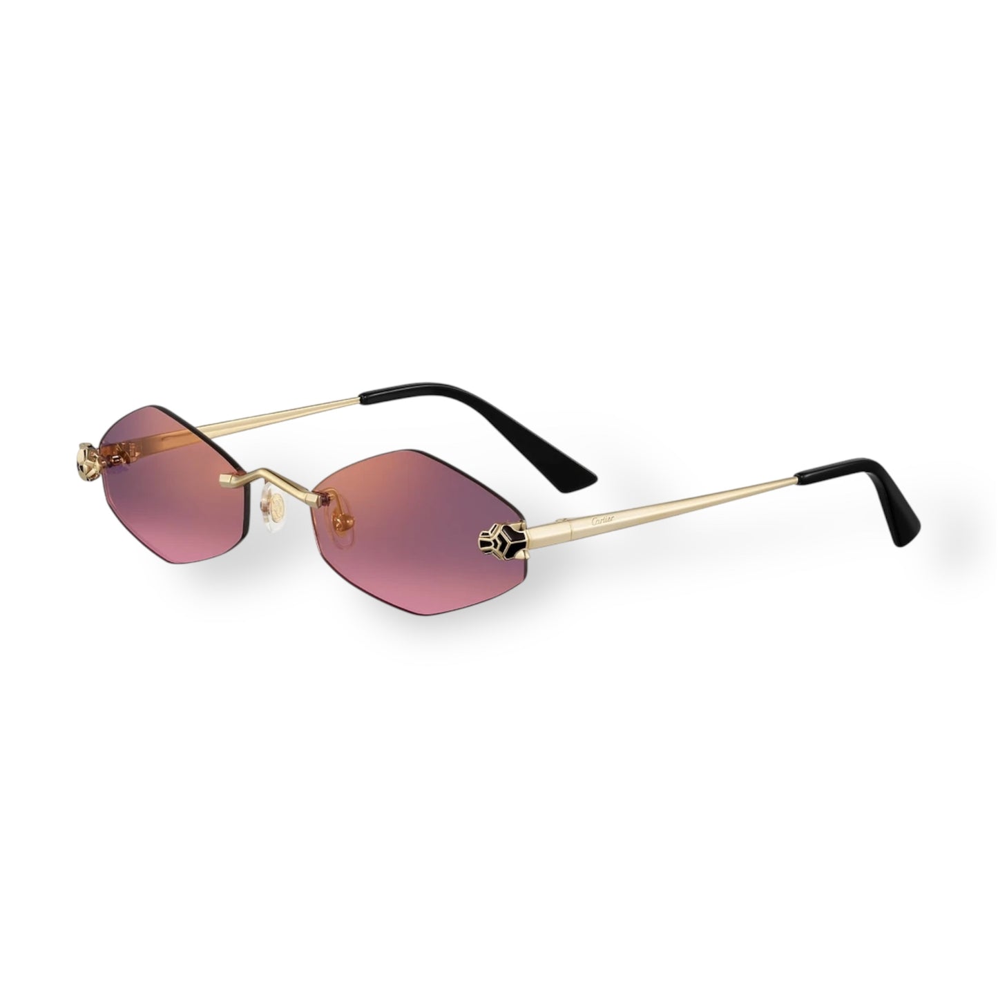 Cartier - Panthère de Cartier Rimless Sunglasses