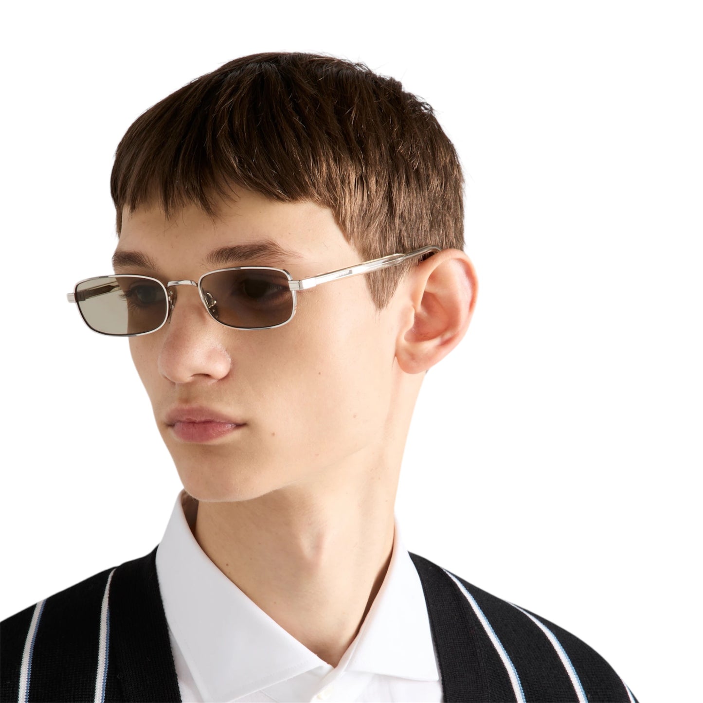 Prada - Iconic Metal Plaque Sunglasses KWD 148