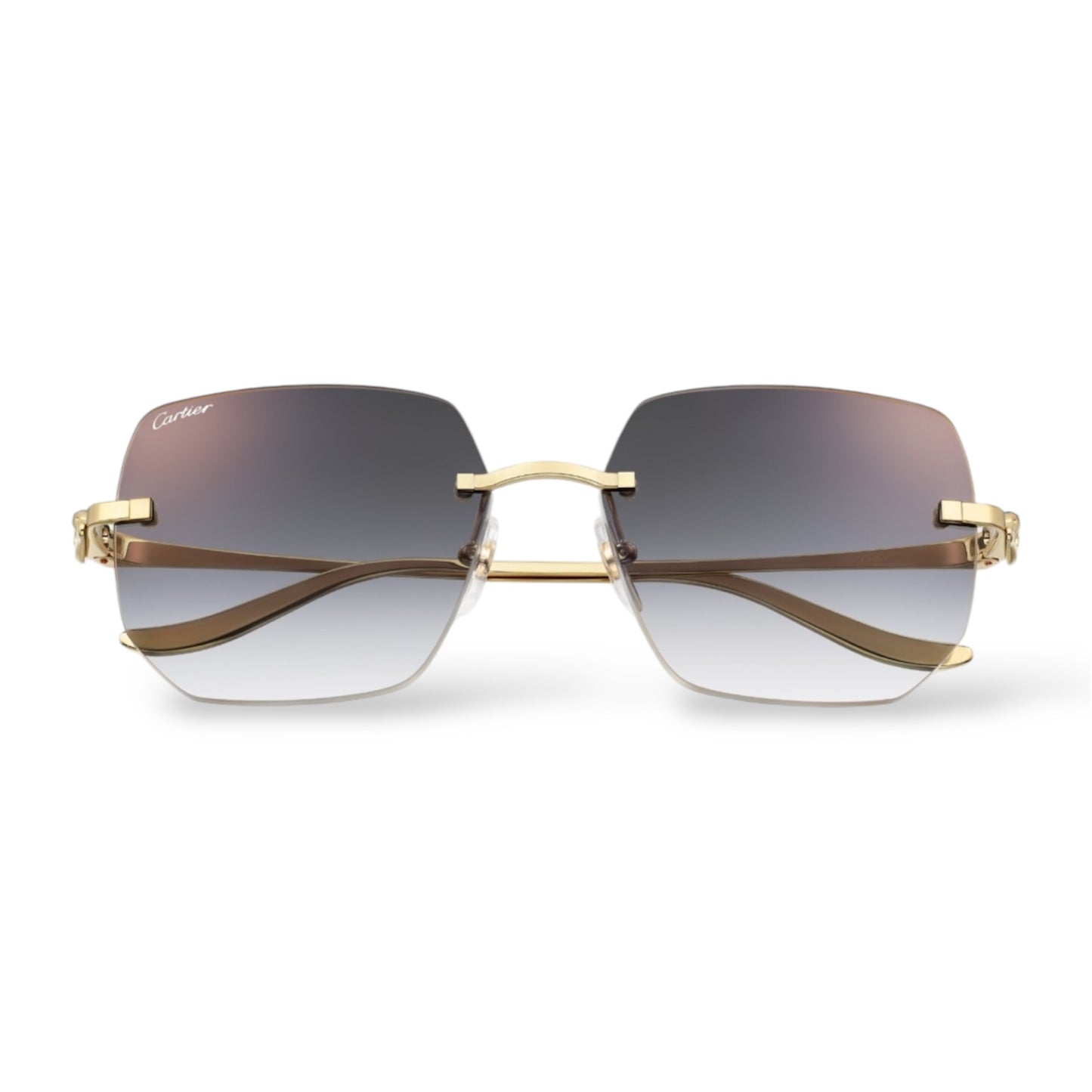 Cartier - Panthère Rimless Square Sunglasses