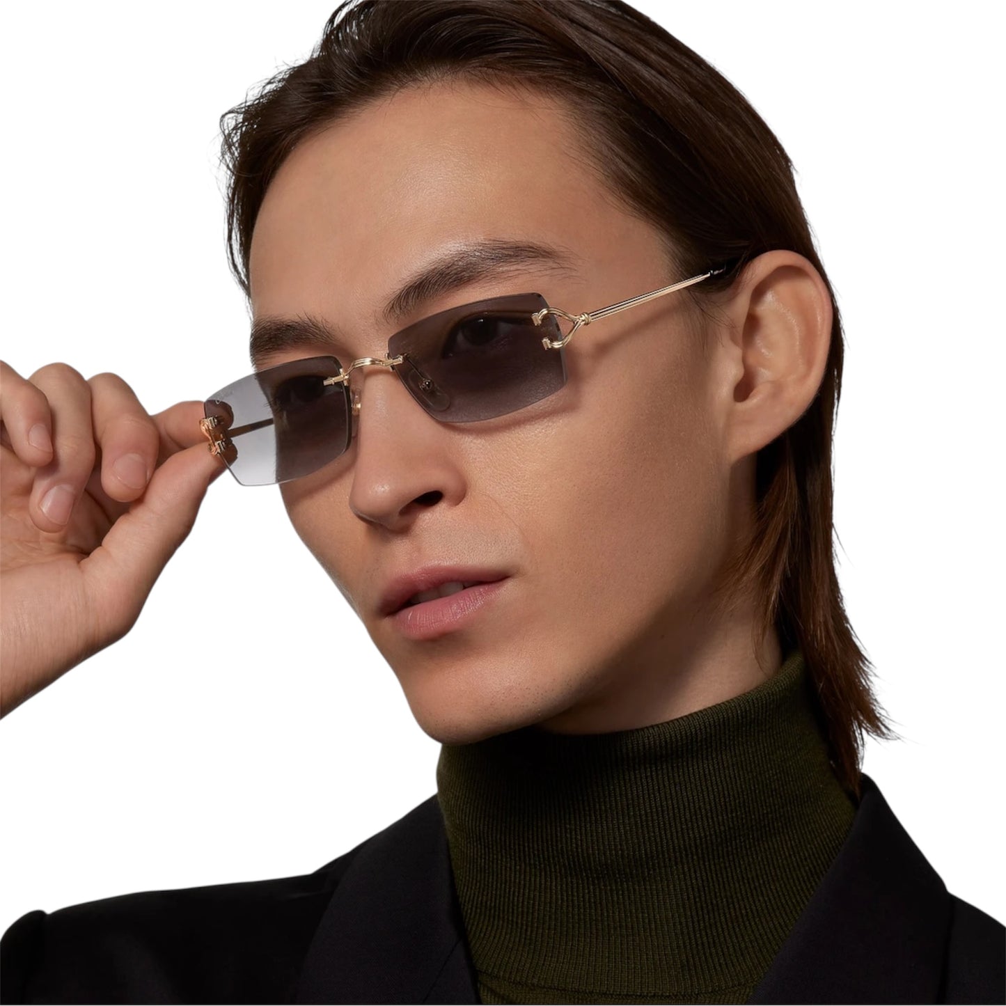 Cartier - Classic C de Cartier Rimless Sunglasses