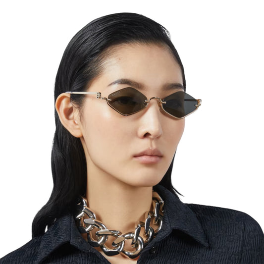 Gucci GG1604S Geometric Sunglasses