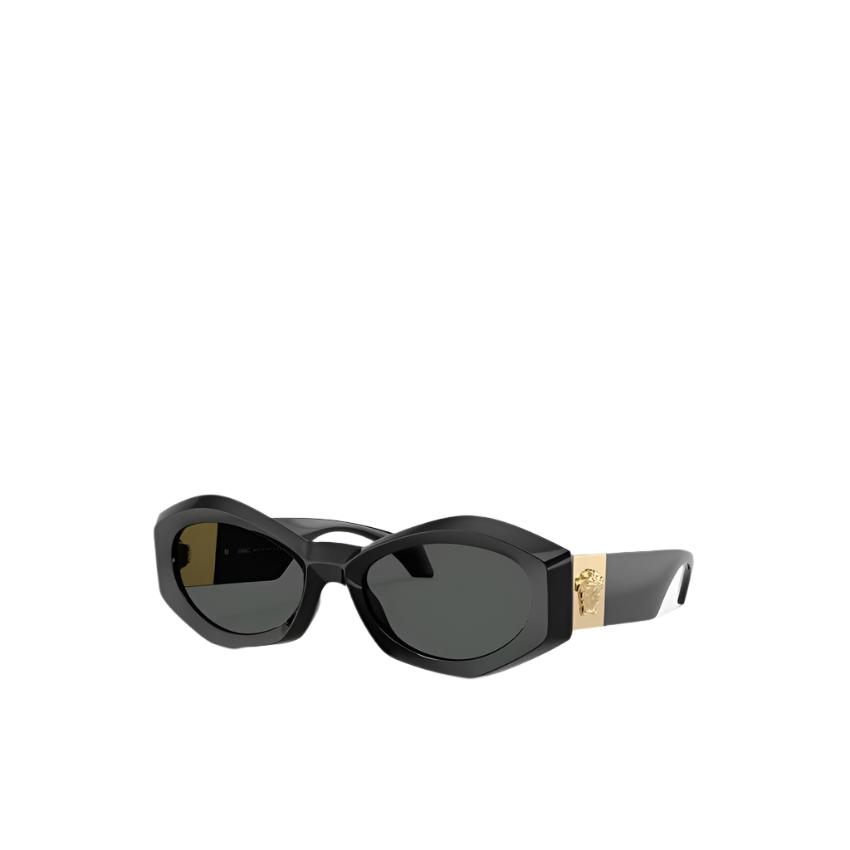 Versace Geometric Medusa Plaque Sunglasses