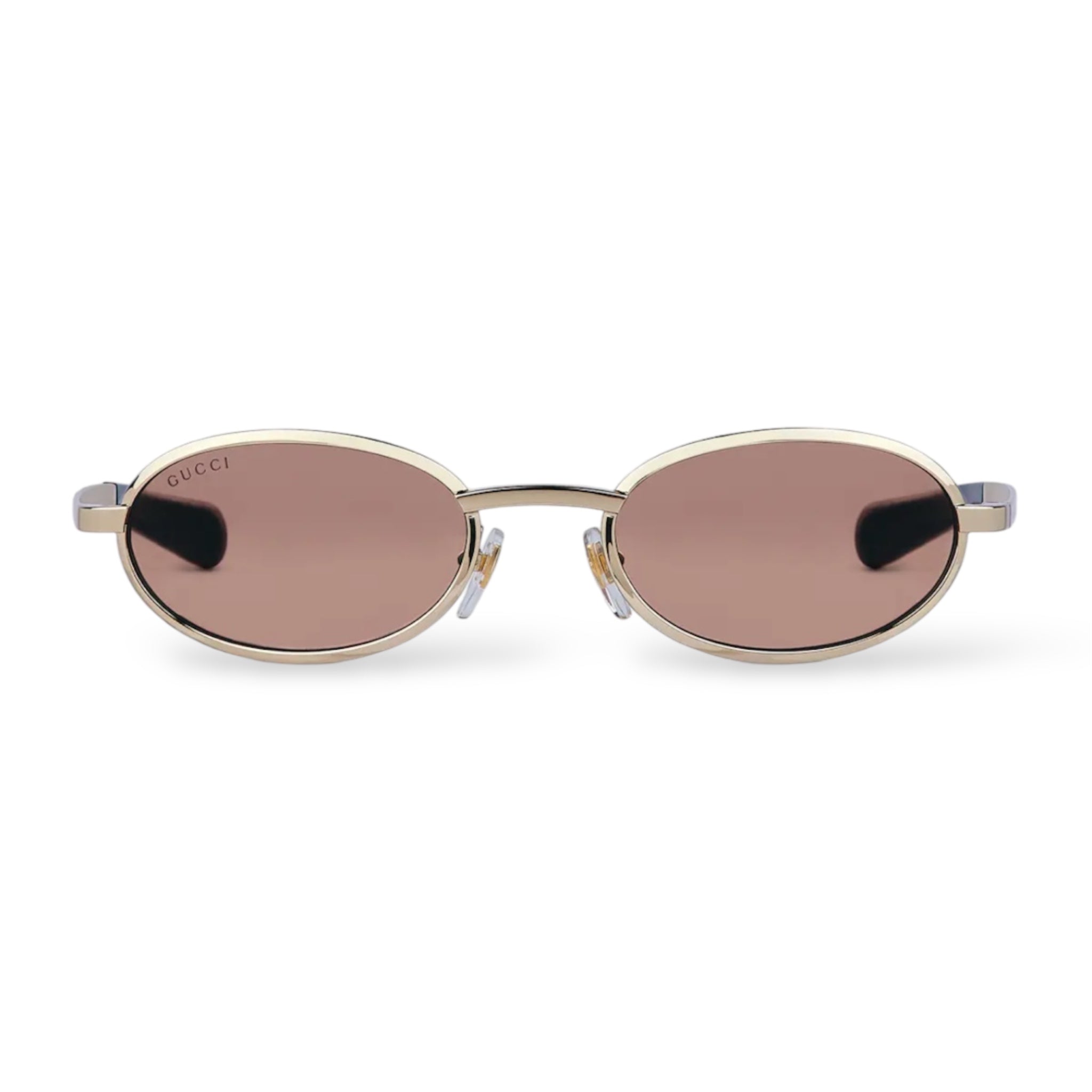 Gucci - Oval Frame Sunglasses