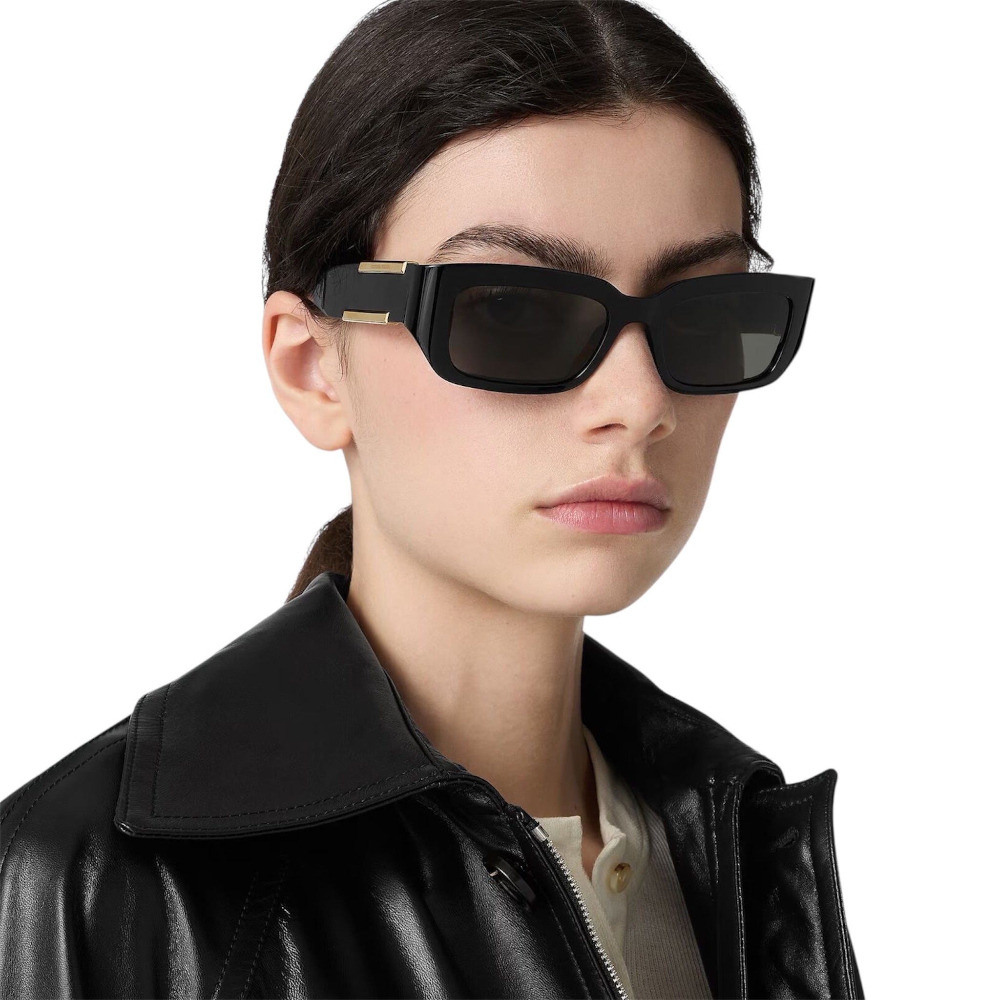 Bottega Veneta – Dash Rectangular Sunglasses