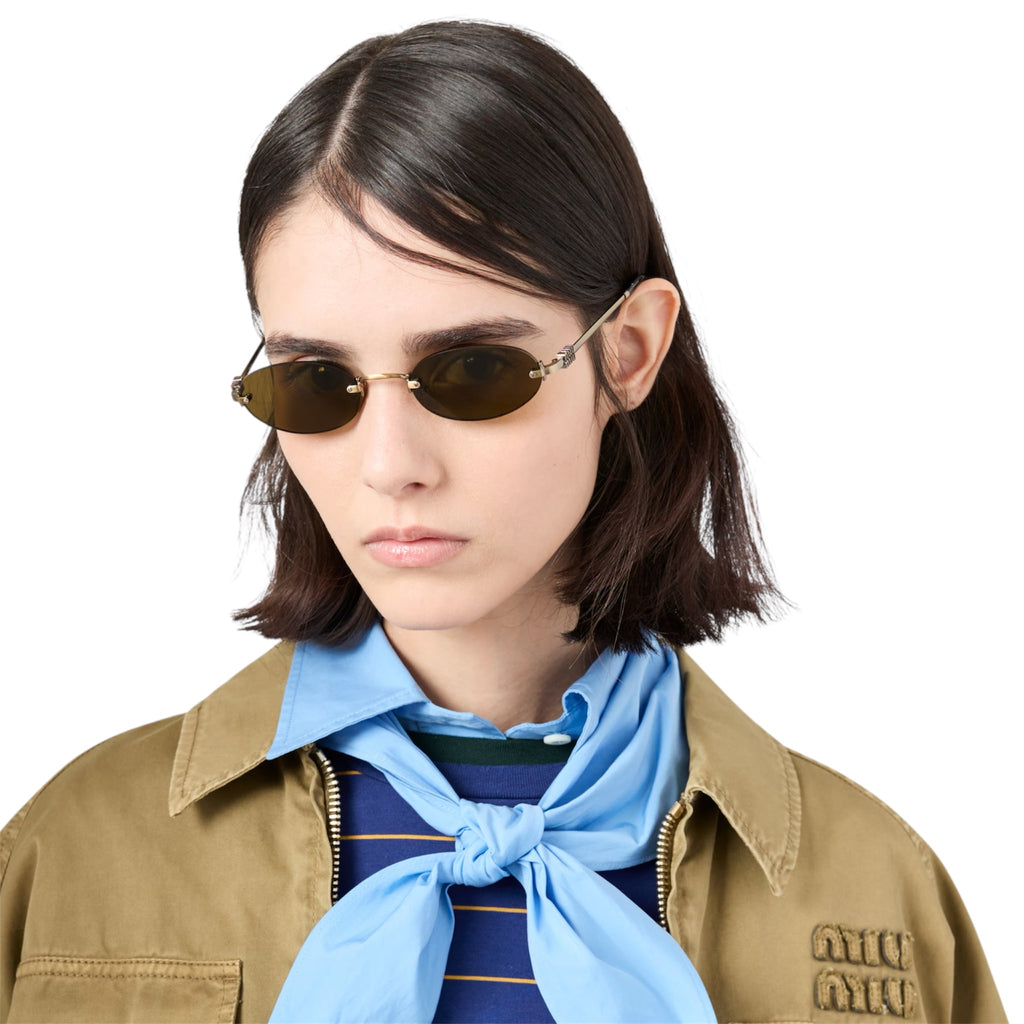 Miu Miu - Logo Sunglasses SMUA54