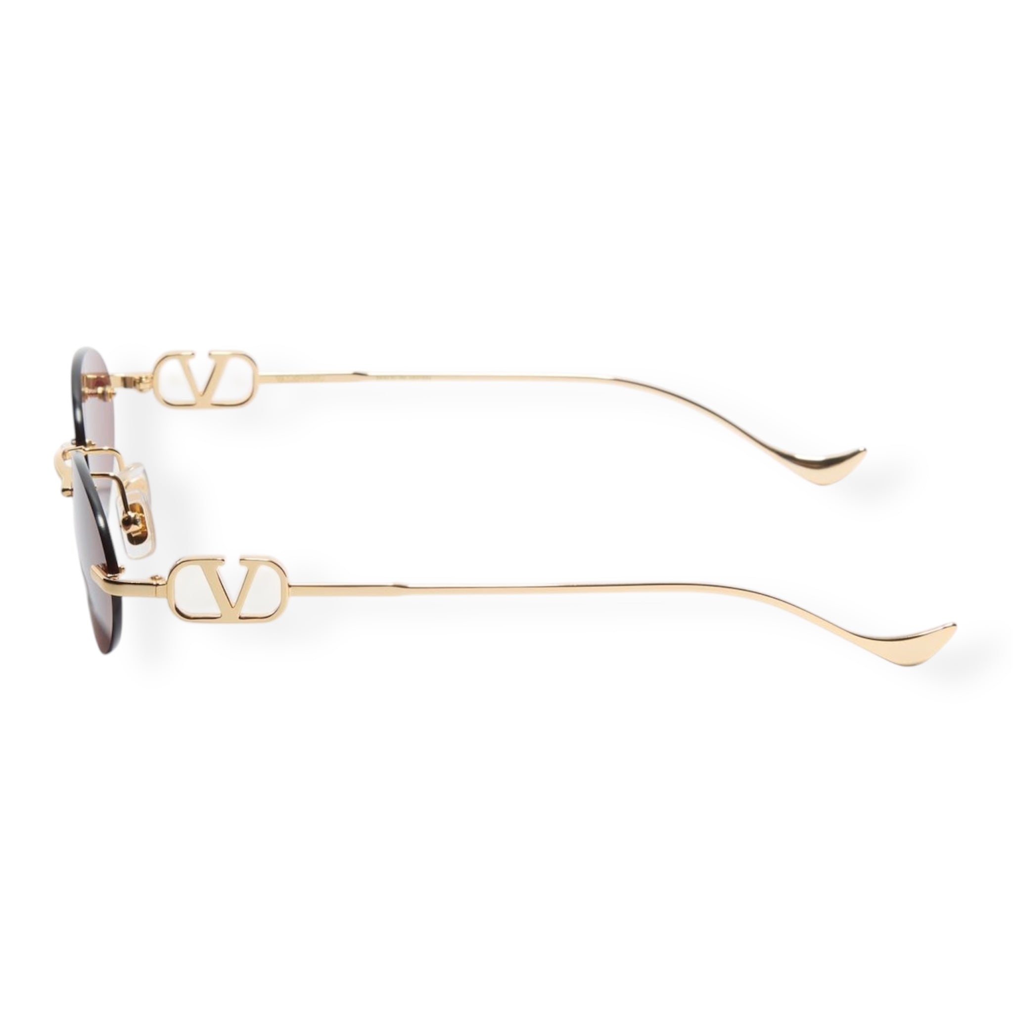 Valentino - Geometric Metal Sunglasses