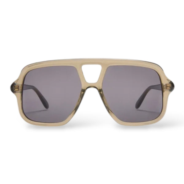【関税込み】LOEWE ブラック Slim アビエイターメガネ LOEWE: Black Aviator Slim Glasses | SSENSE