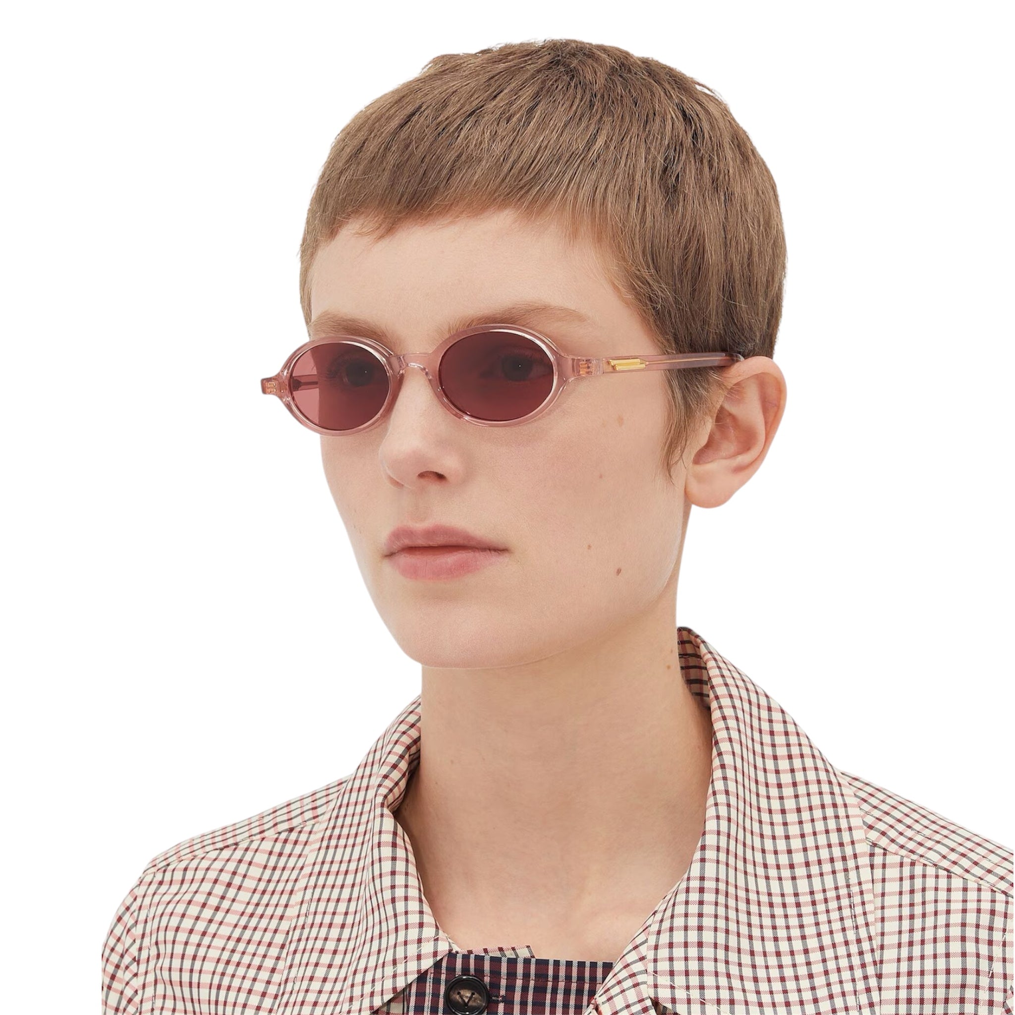 Bottega Veneta - Classic Oval Sunglasses BV1388S