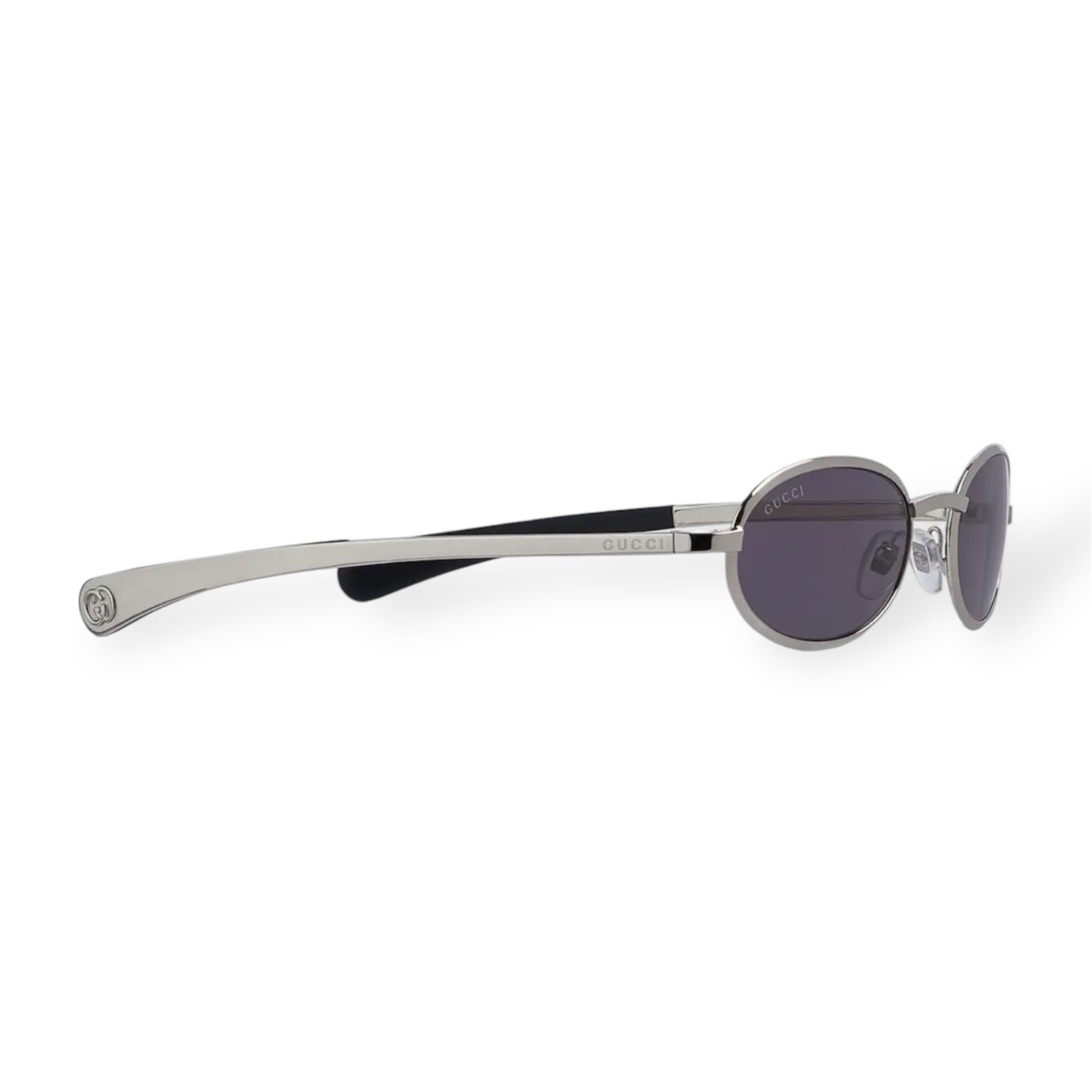 Gucci - Oval Frame Sunglasses