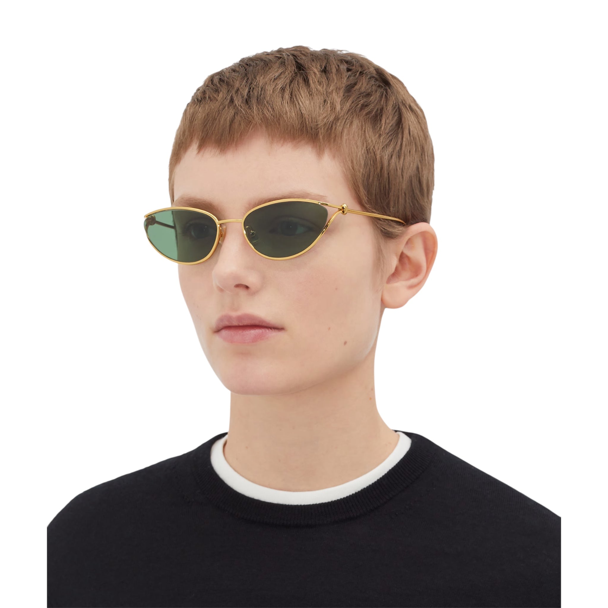 Bottega Veneta Cat-Eye Knot Sunglasses