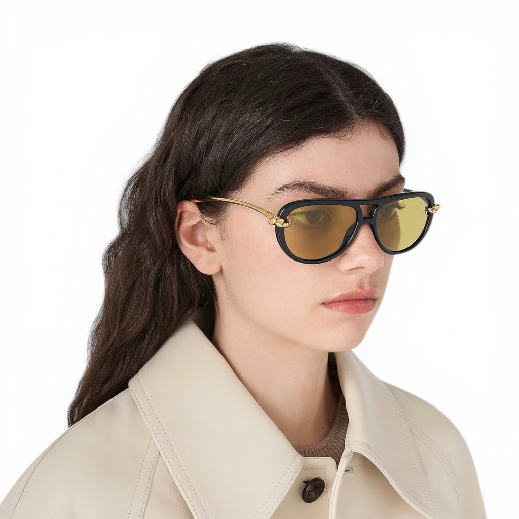 Bottega Veneta - Knot Aviator Sunglasses BV1418S