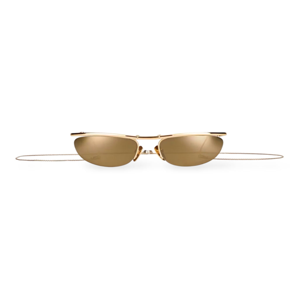 Gucci – Foldable Oval Sunglasses