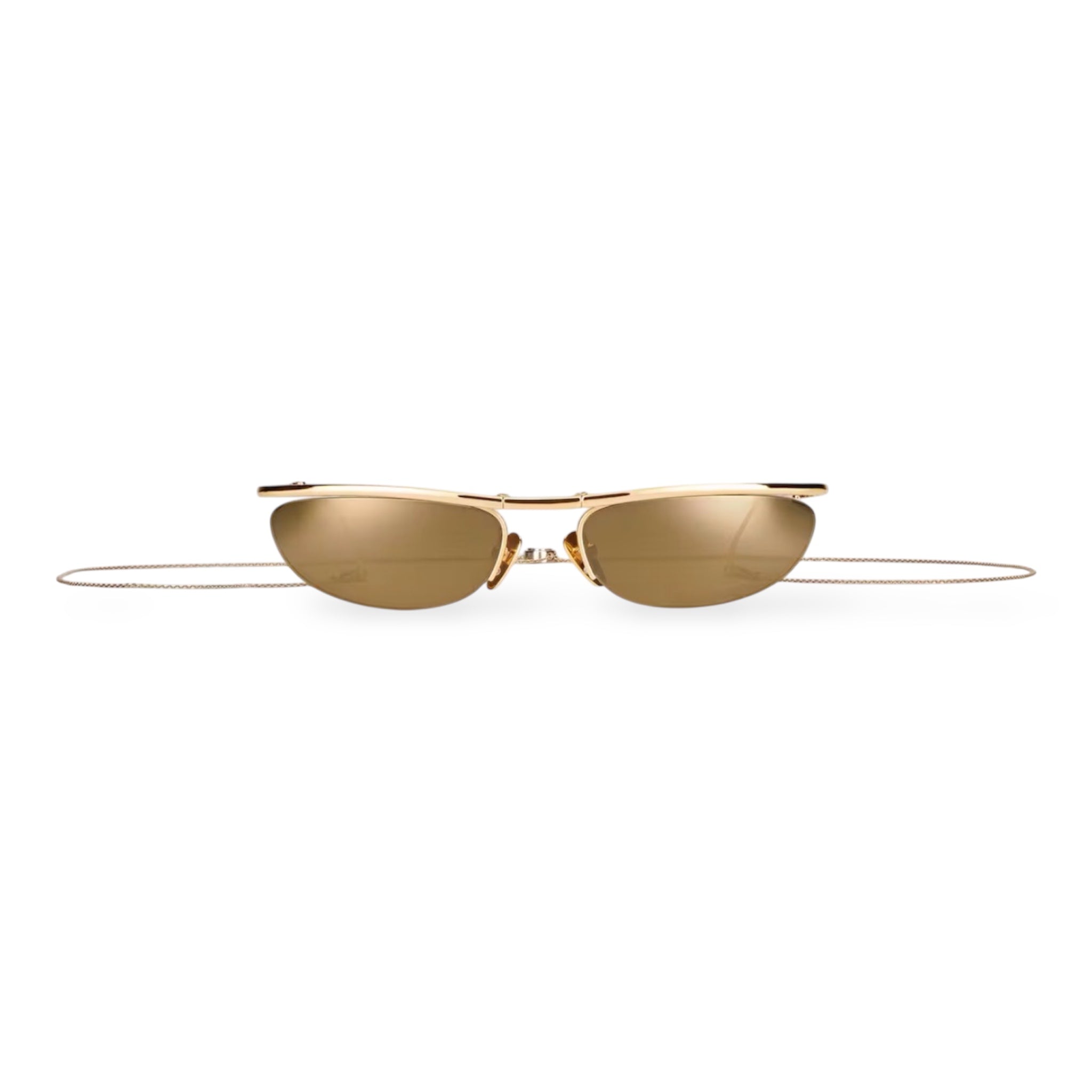 Gucci – Foldable Oval Sunglasses
