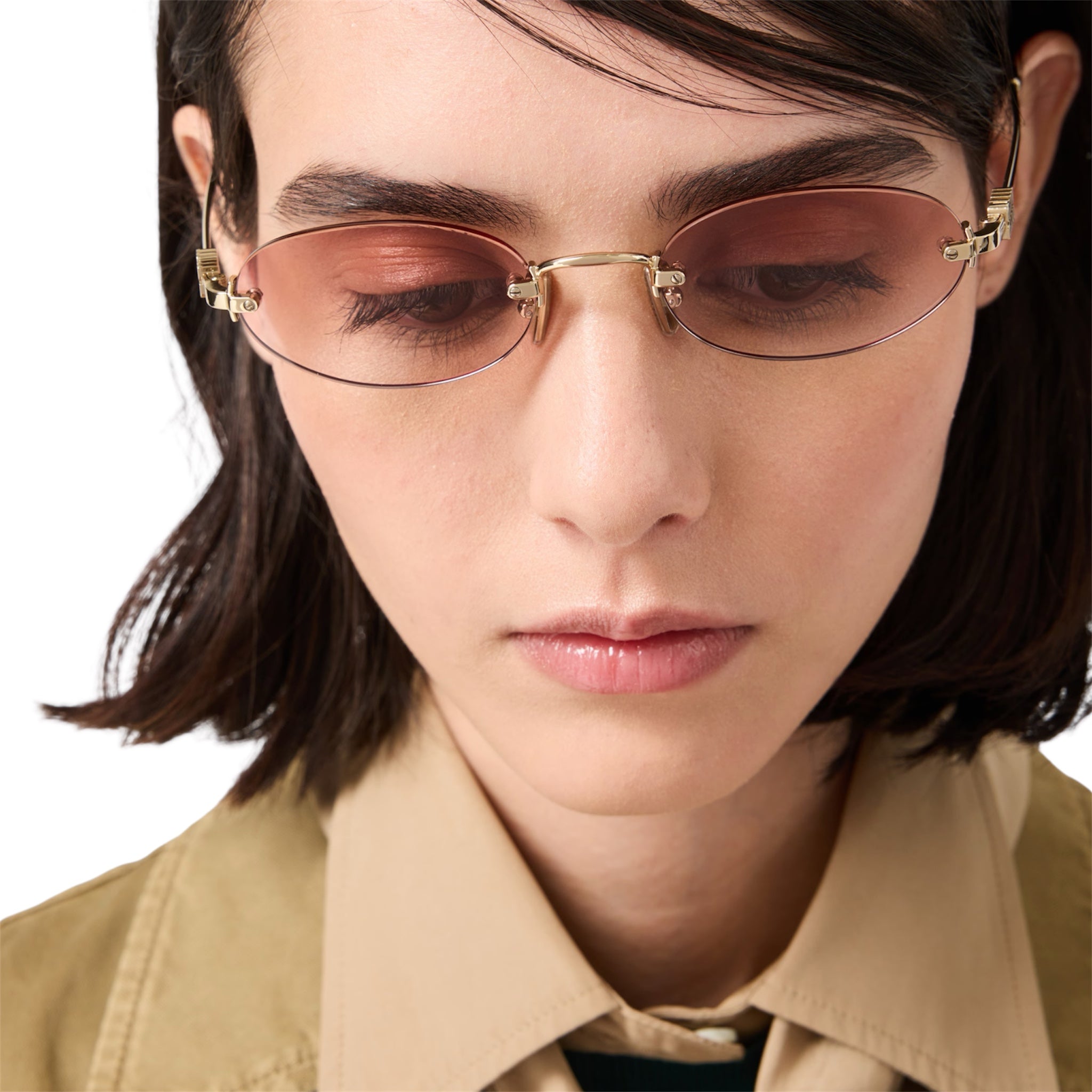 Miu Miu - Logo Sunglasses SMUA54