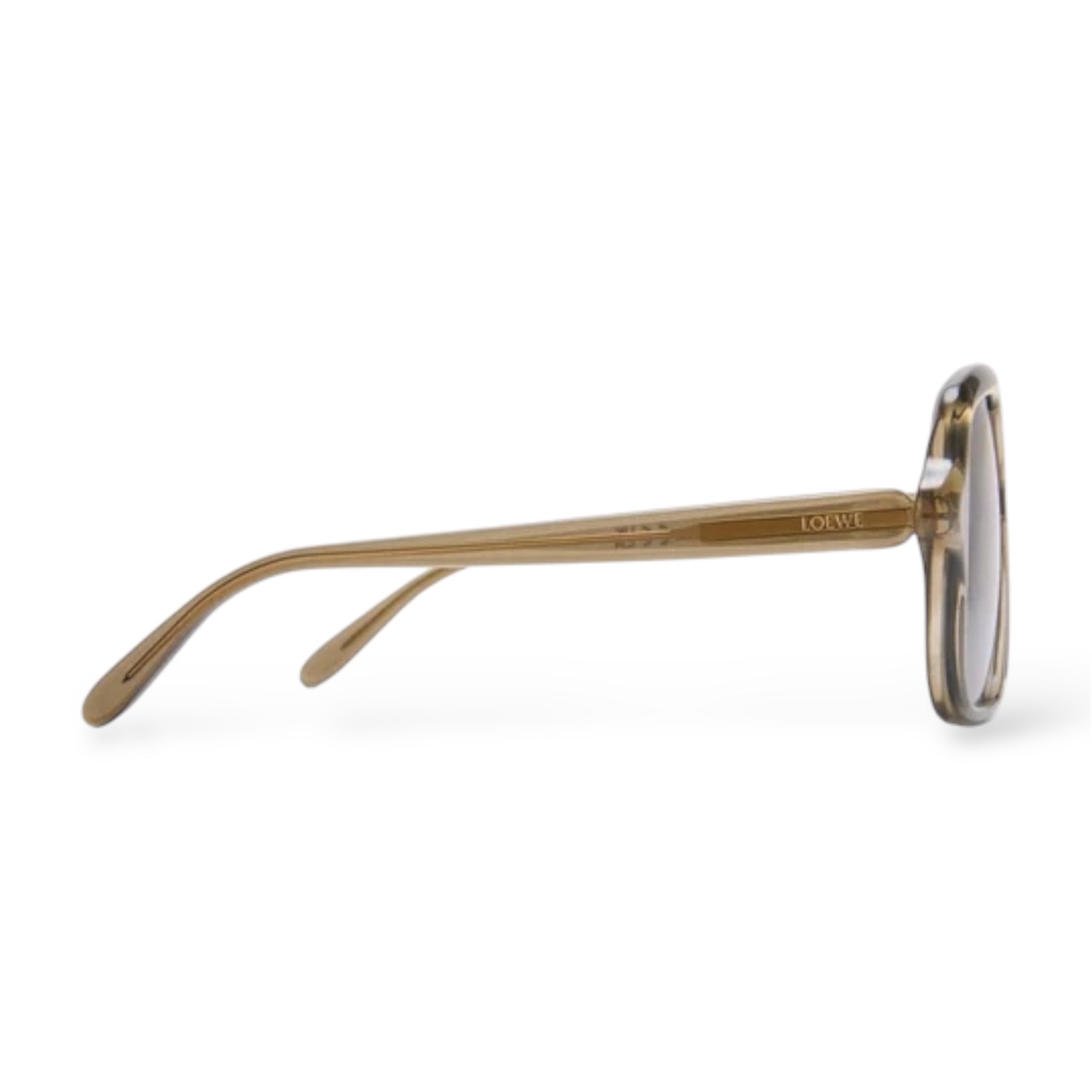 【関税込み】LOEWE グリーン Slim アビエイターメガネ Aviator Slim sunglasses Green - LOEWE