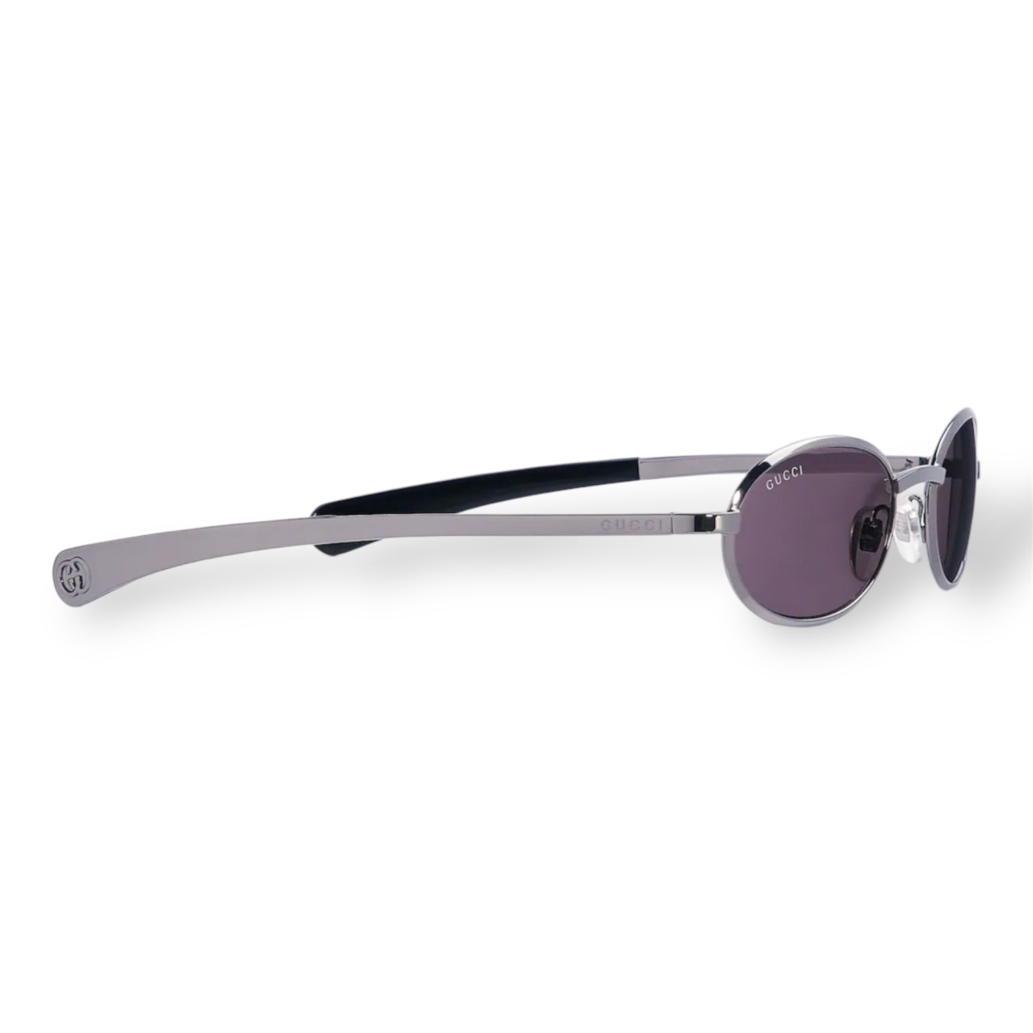 Gucci - Oval Frame Sunglasses