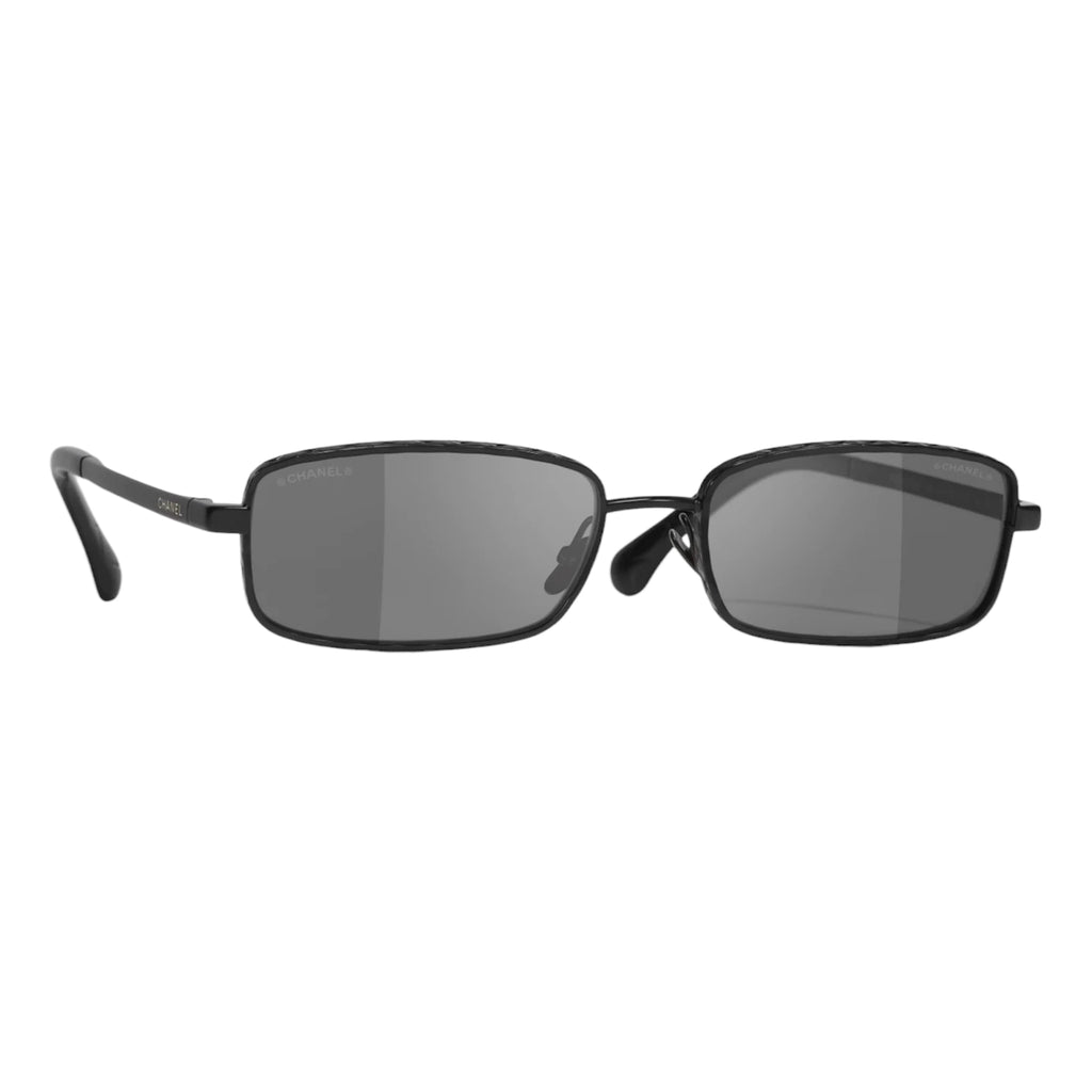 Chanel - Rectangle Metal Sunglasses