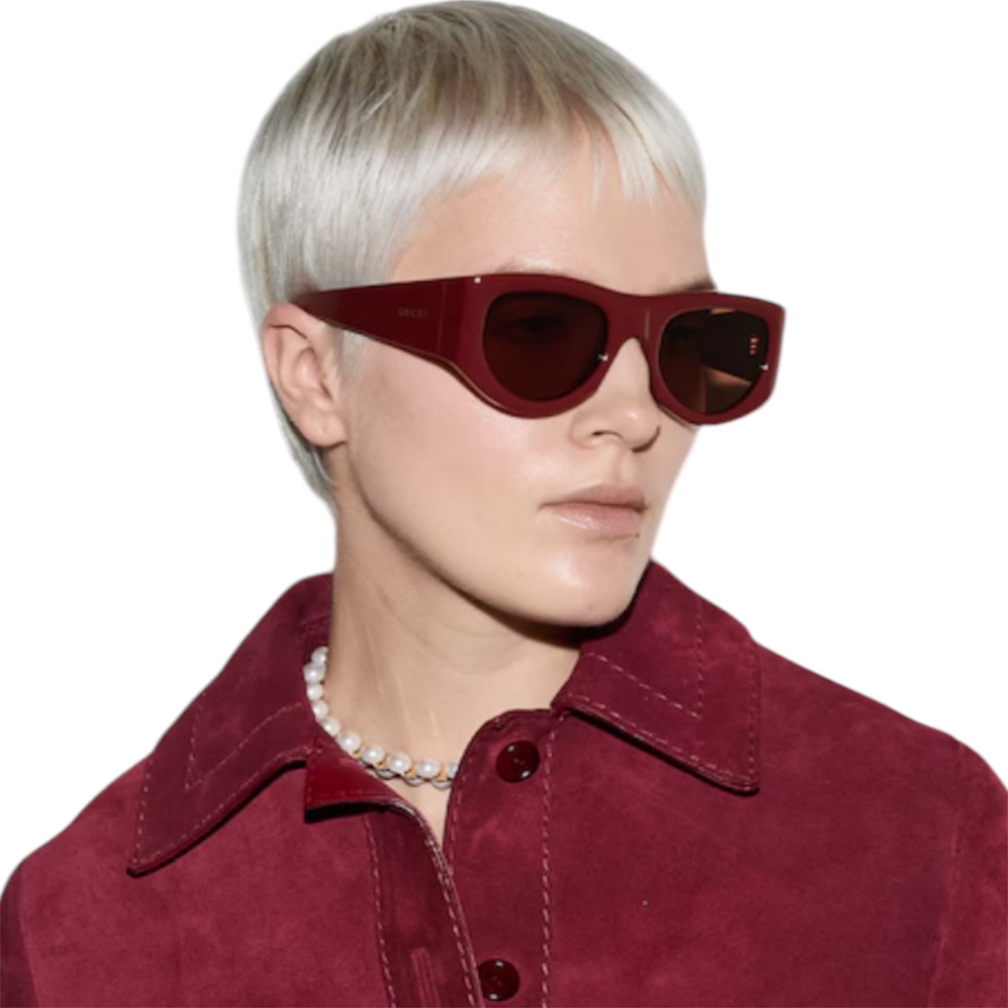 Gucci Runway Rectangular-Frame