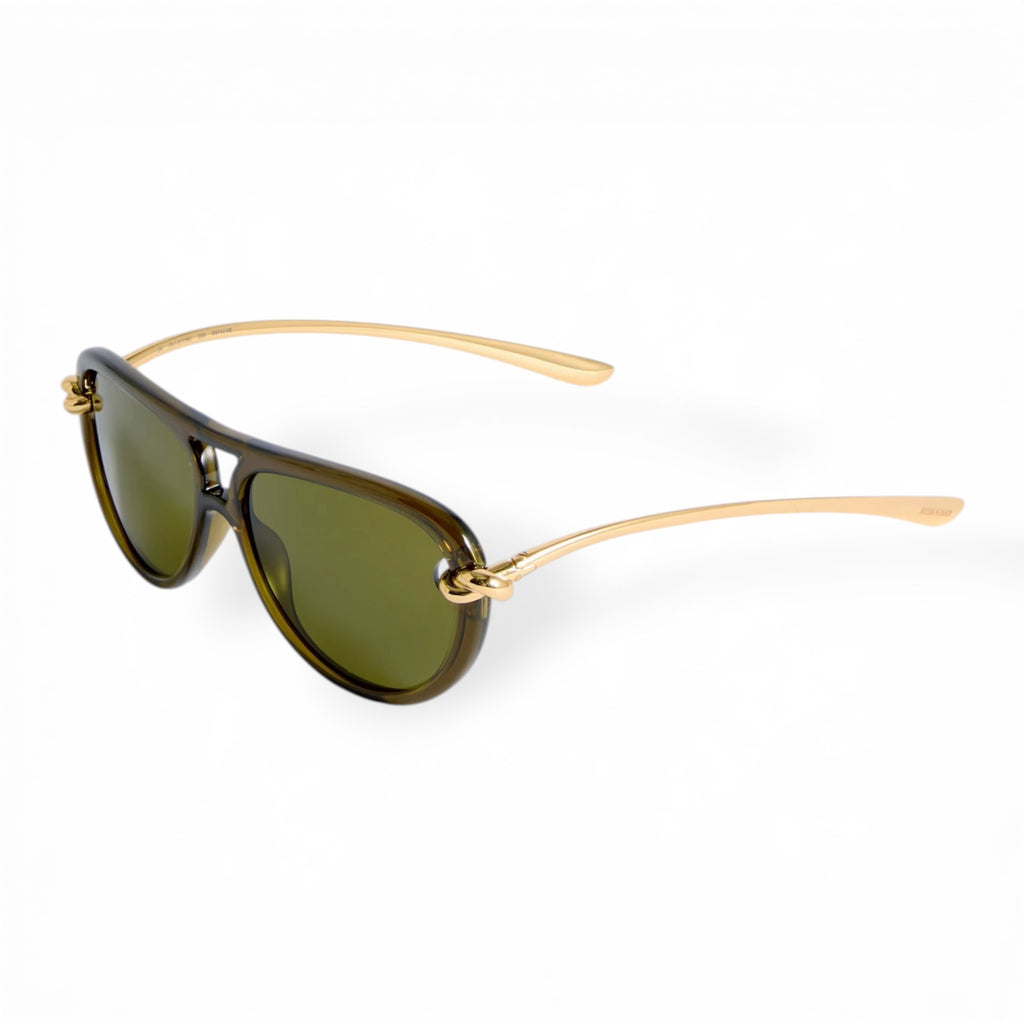 Bottega Veneta - Knot Aviator Sunglasses BV1418S