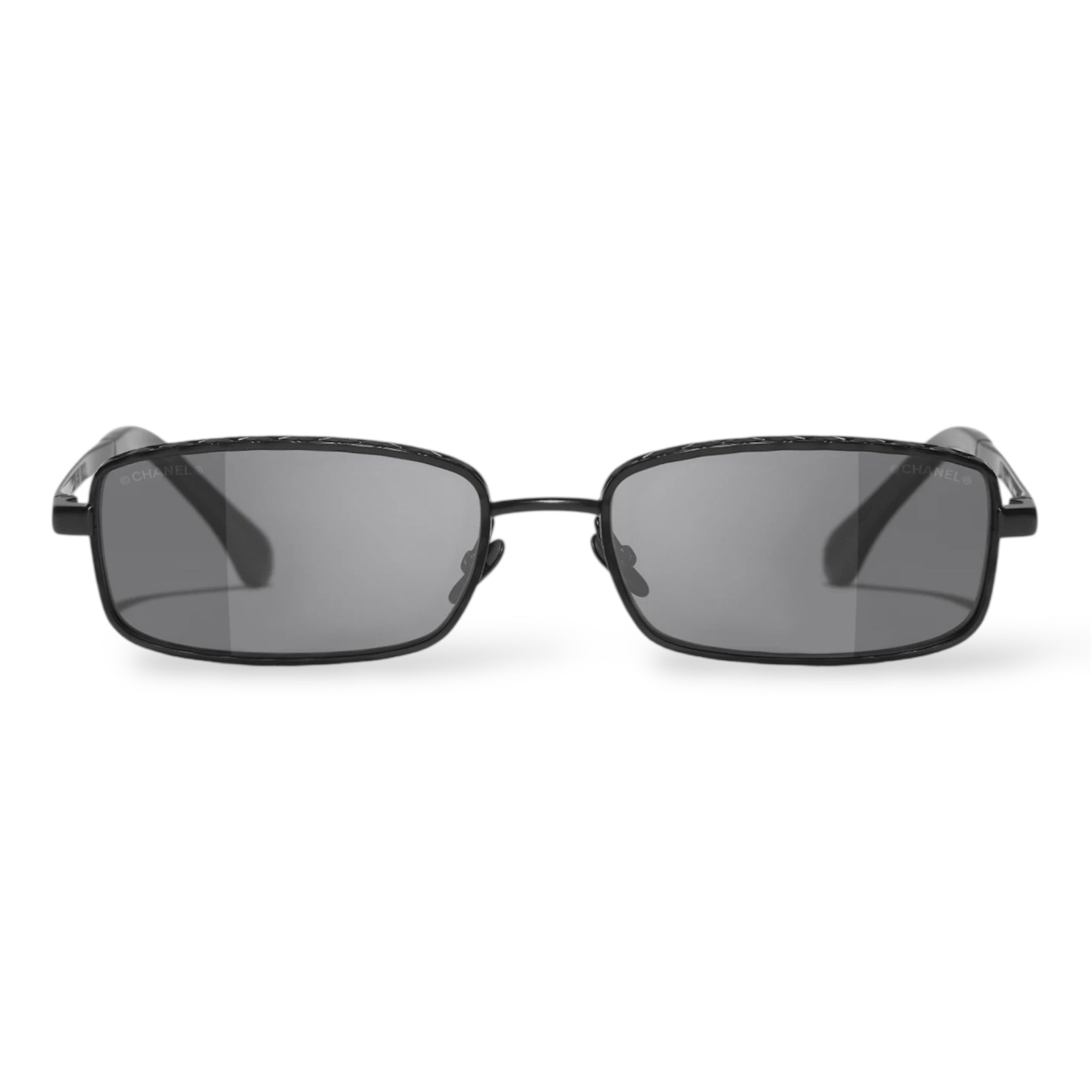 Chanel - Rectangle Metal Sunglasses