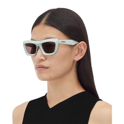Bottega Veneta Cat-Eye Square Classic Sunglasses