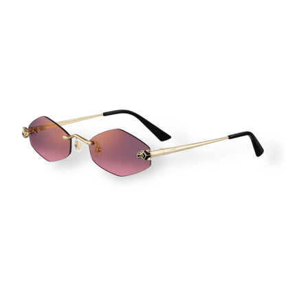 Cartier - Panthère de Cartier Rimless Sunglasses
