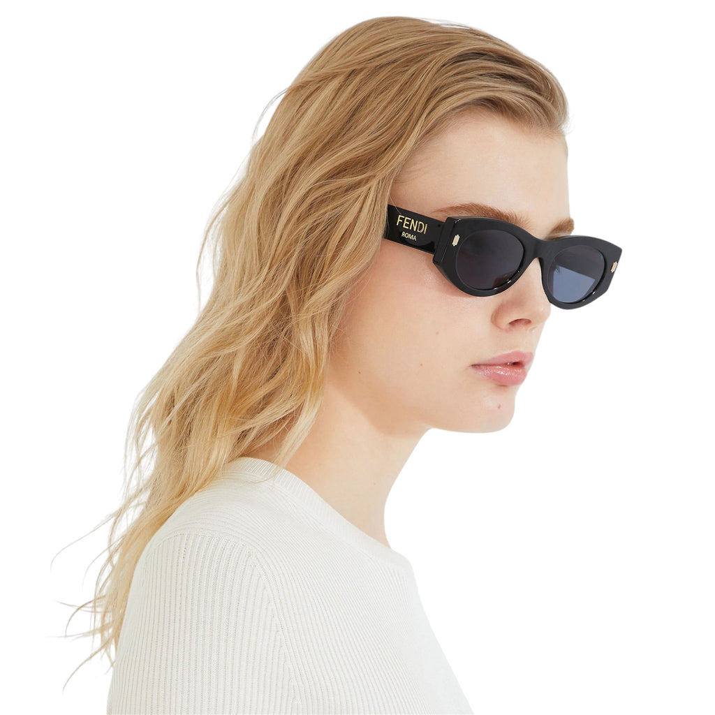 Fendi - Fendi Roma Oval Sunglasses