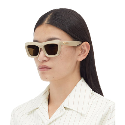 Bottega Veneta Cat-Eye Square Classic Sunglasses