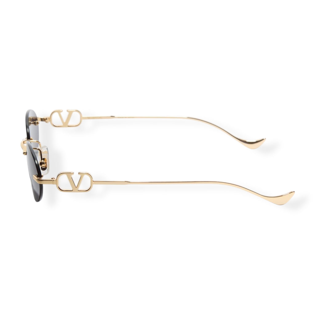 Valentino - Geometric Metal Sunglasses