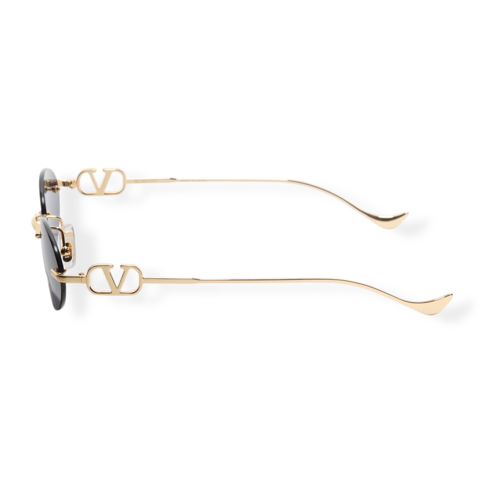 Valentino - Geometric Metal Sunglasses