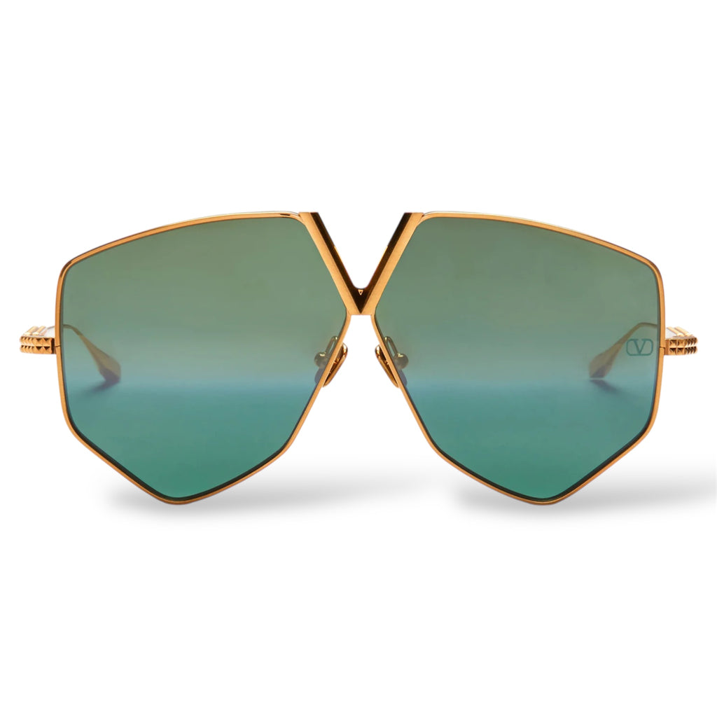 Valentino V- Hexagon Sunglasses