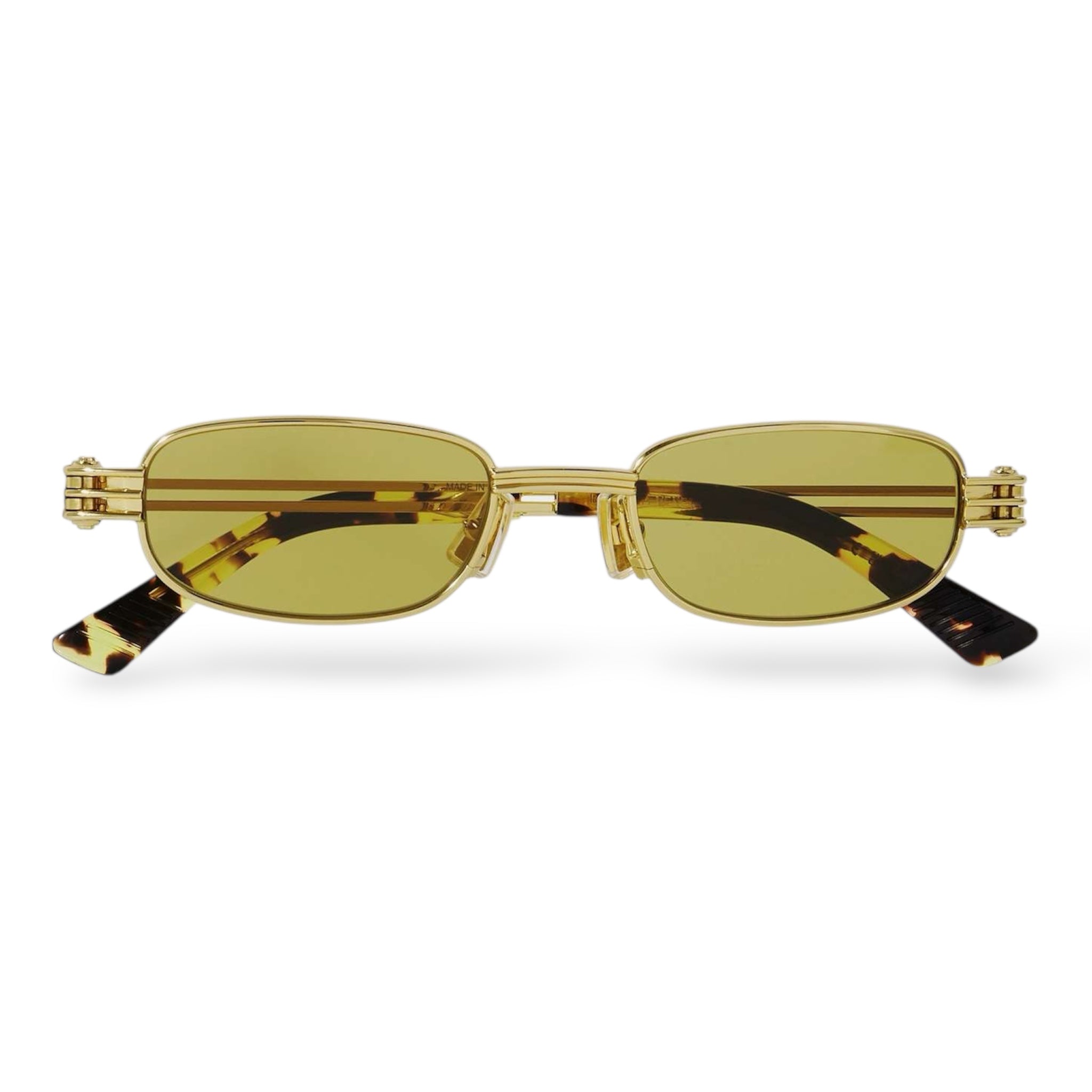 Bottega Veneta – Rectangle Metal Sunglasses BV1381S