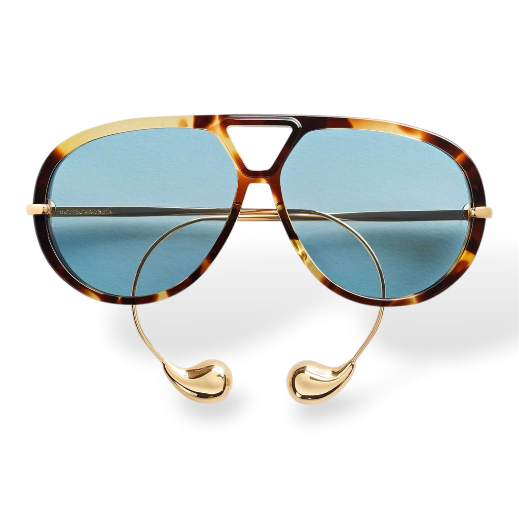 Bottega Veneta Drop Aviator Sunglasses