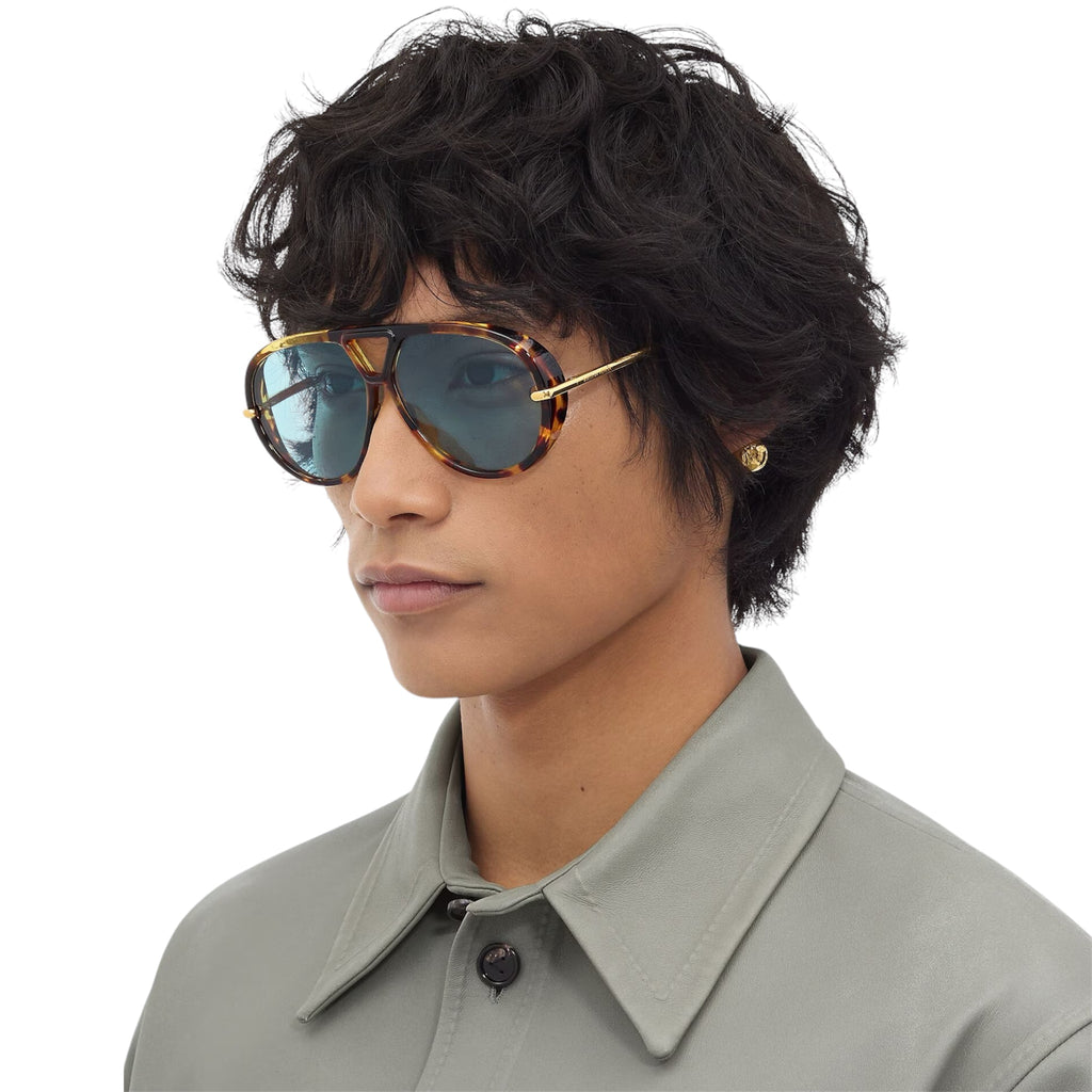 Bottega Veneta Drop Aviator Sunglasses