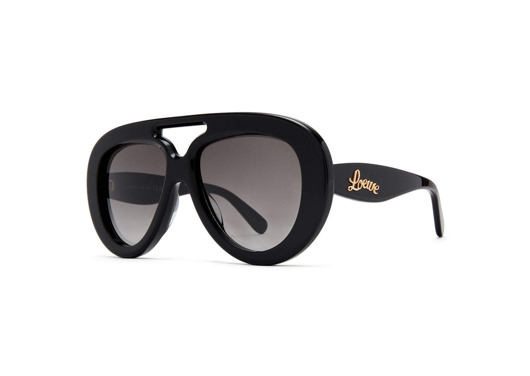 Loewe Round Spoiler Aviator Sunglasses