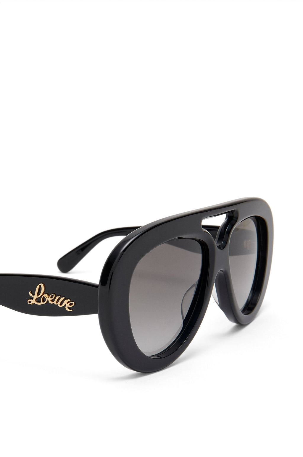 Loewe Round Spoiler Aviator Sunglasses