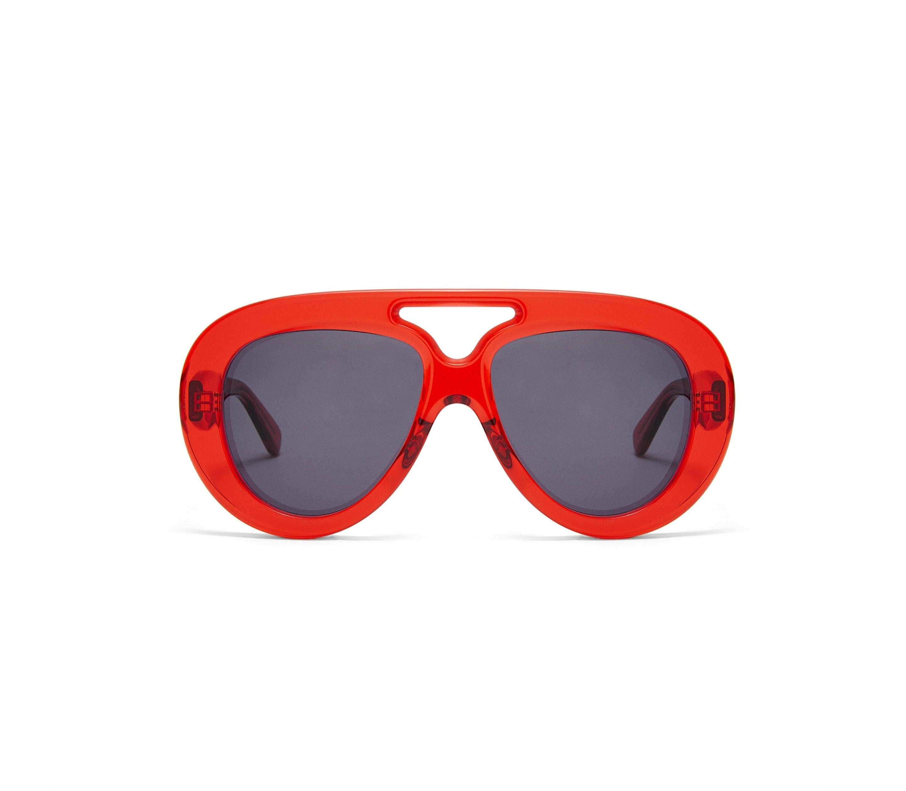 Loewe Round Spoiler Aviator Sunglasses