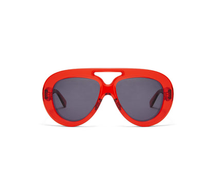 Loewe Round Spoiler Aviator Sunglasses