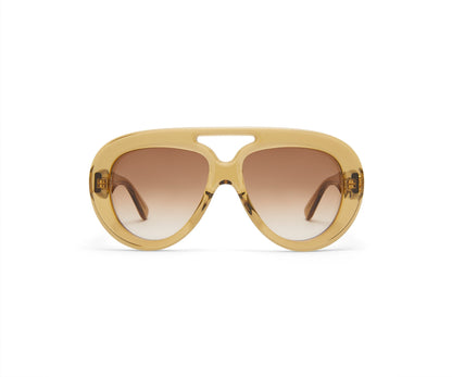 Loewe Round Spoiler Aviator Sunglasses