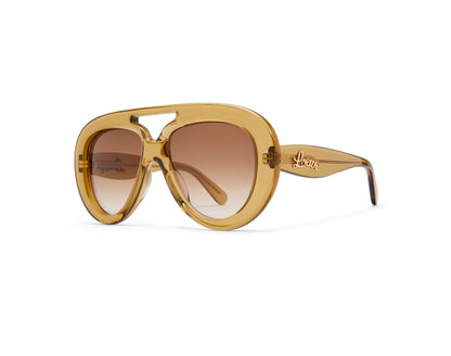Loewe Round Spoiler Aviator Sunglasses