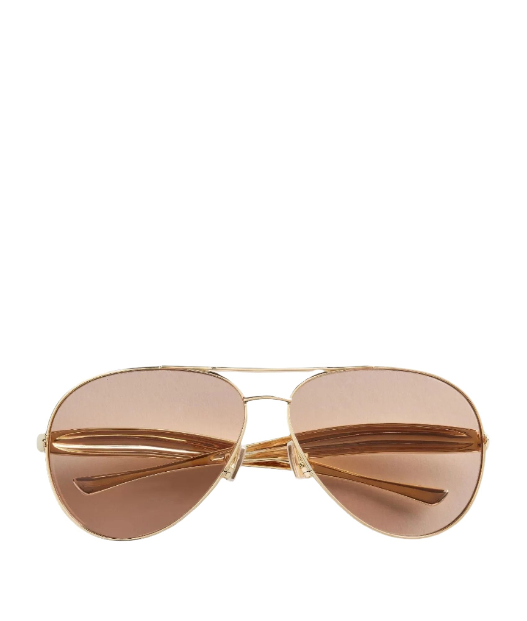 Bottega Veneta Sardine Aviators Sunglasses