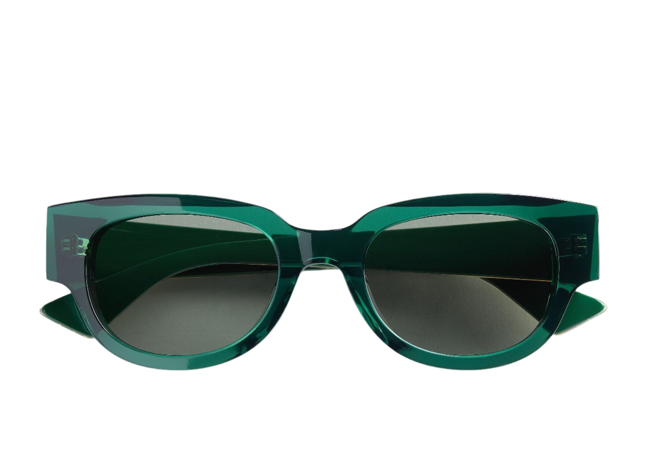 Bottega Veneta Round Tri-Fold Sunglasses