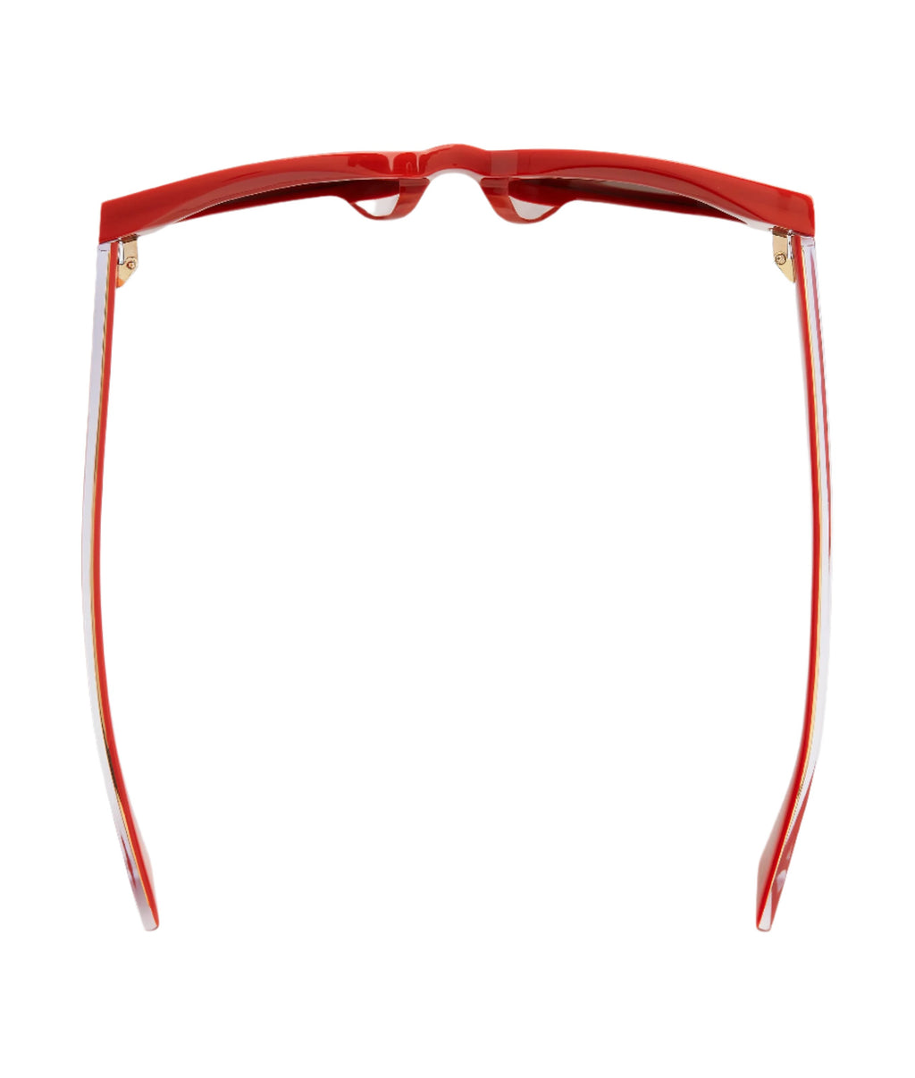 Bottega Veneta Round Tri-Fold Sunglasses