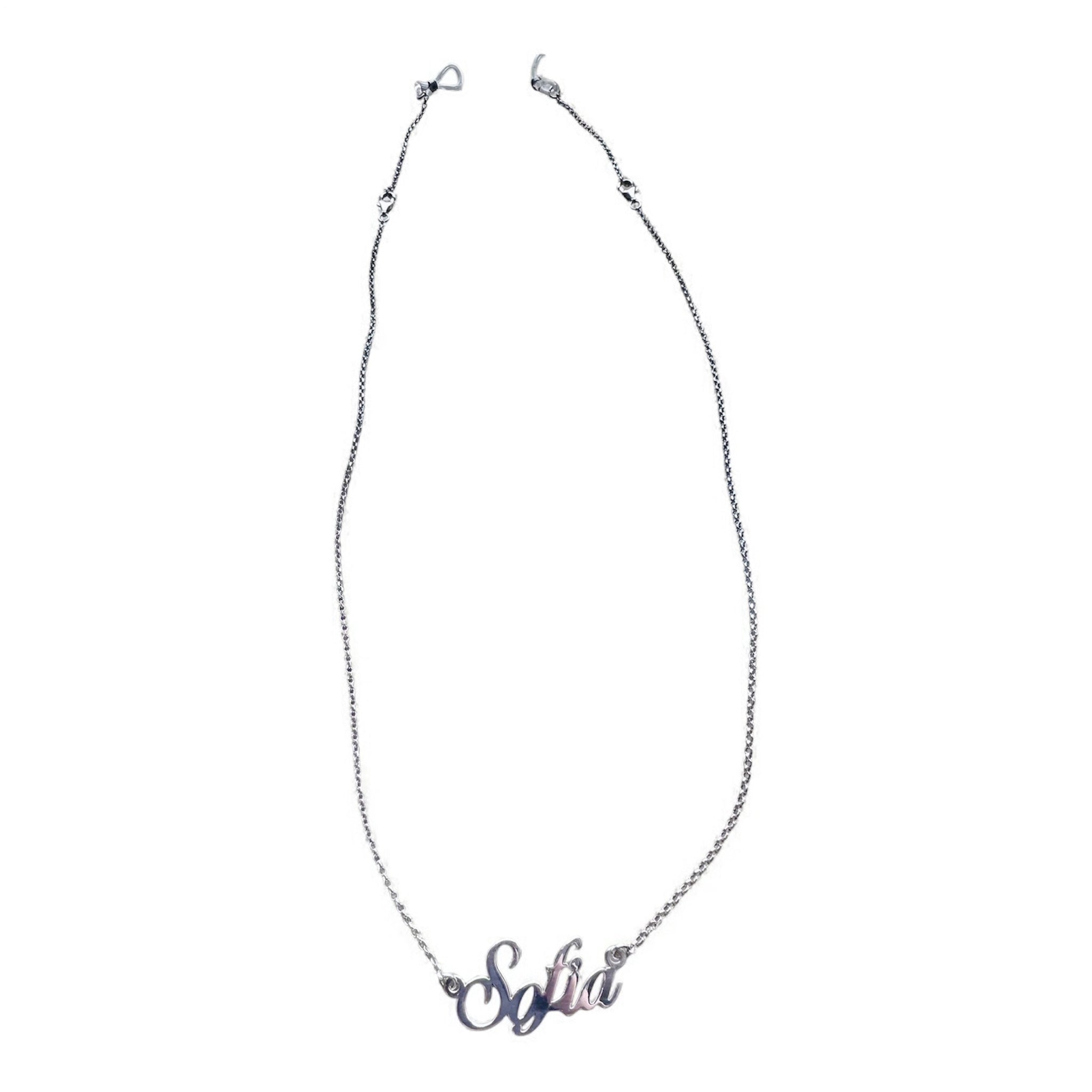 Personalized 925 Silver Sunglasses Chain & Necklace - Gold or Silver