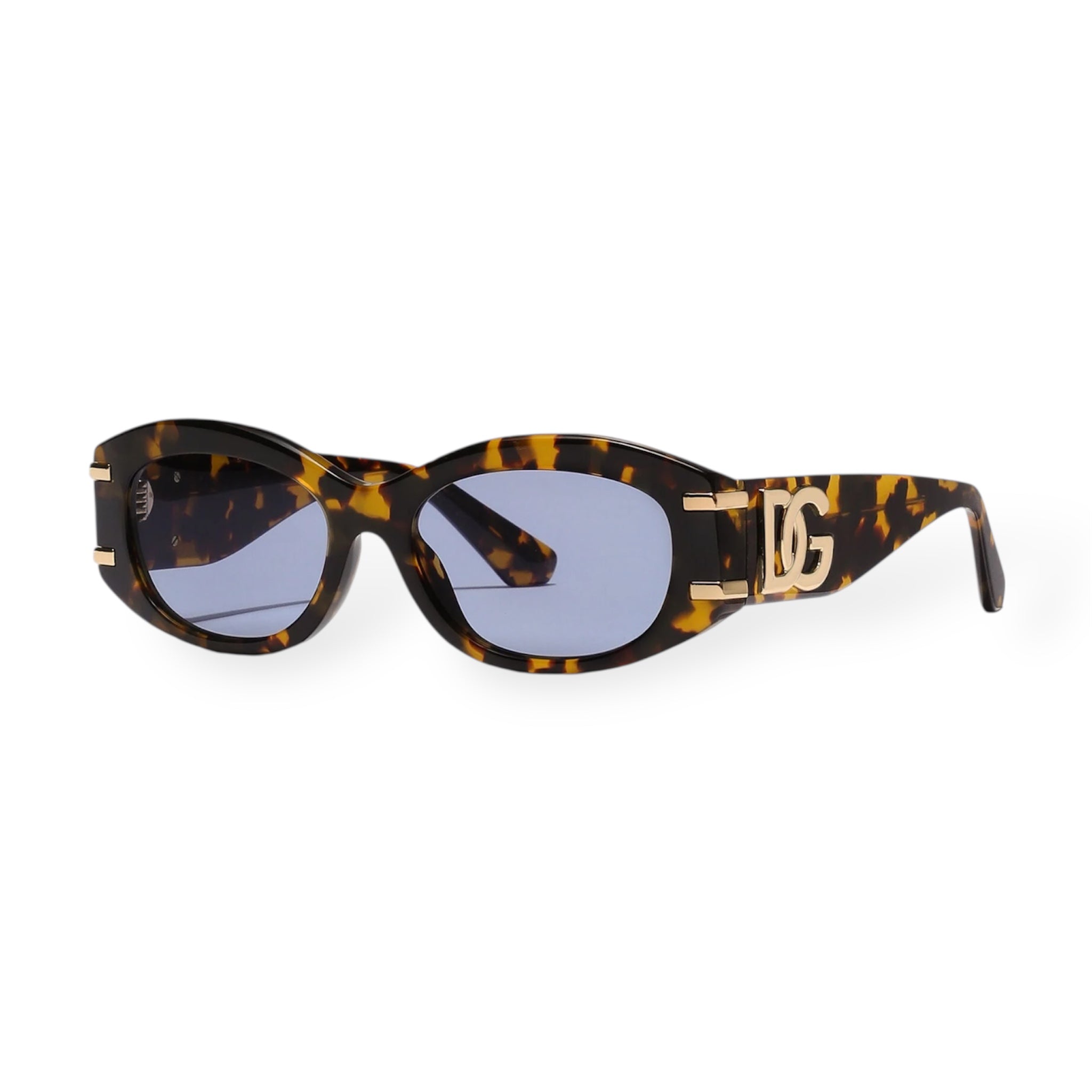 Dolce & Gabbana - DNA Oval Acetate Sunglasses