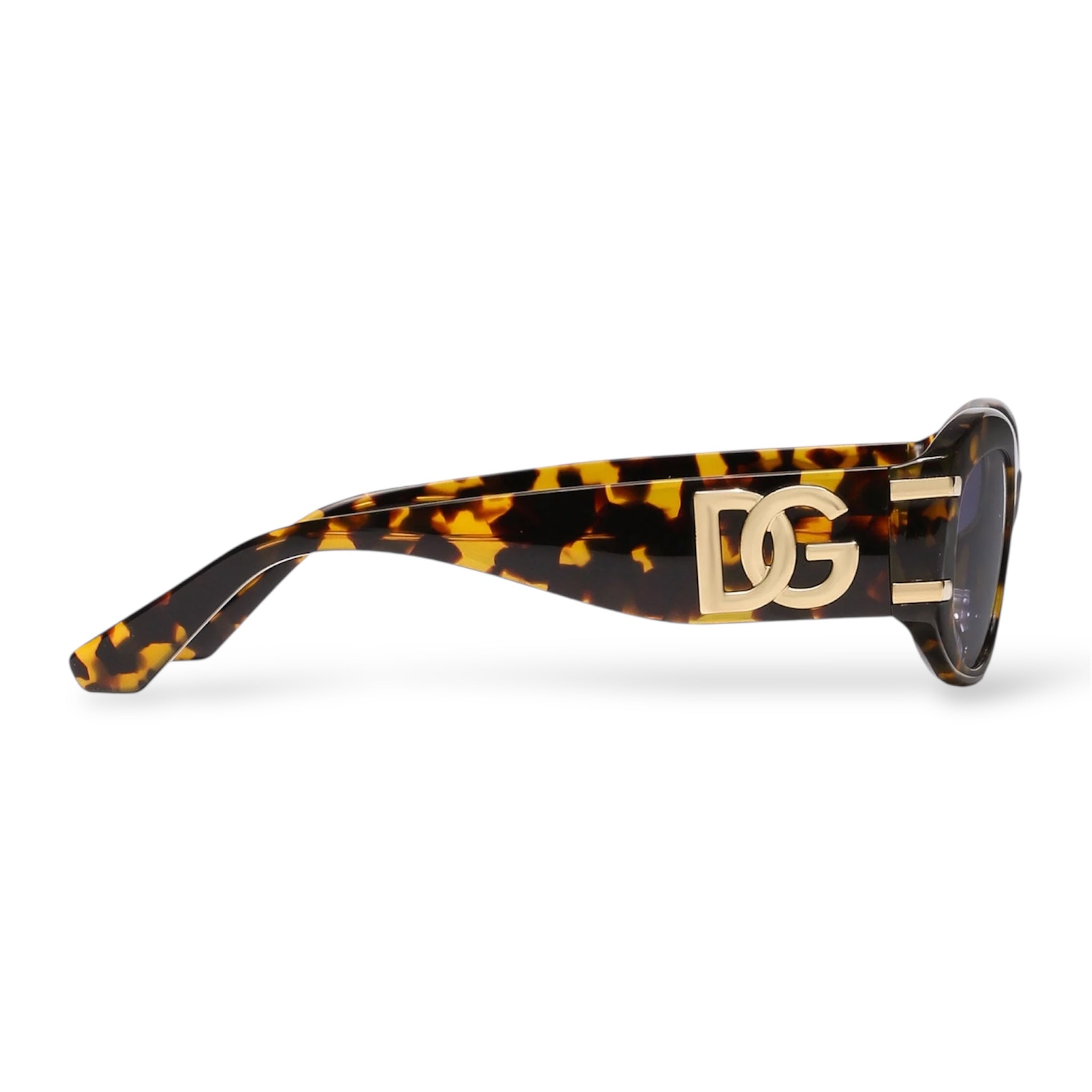 Dolce & Gabbana - DNA Oval Acetate Sunglasses